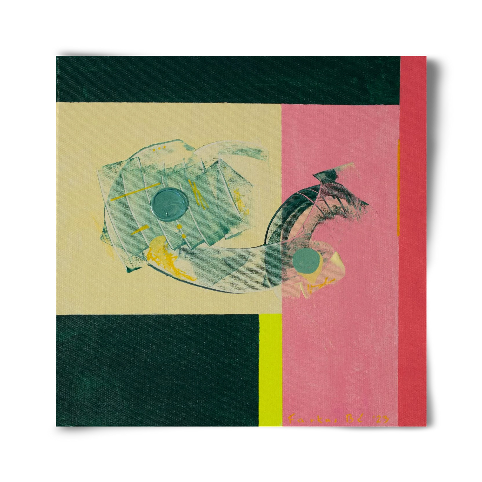 Life starts, 40x40 cm, Keret nélkül