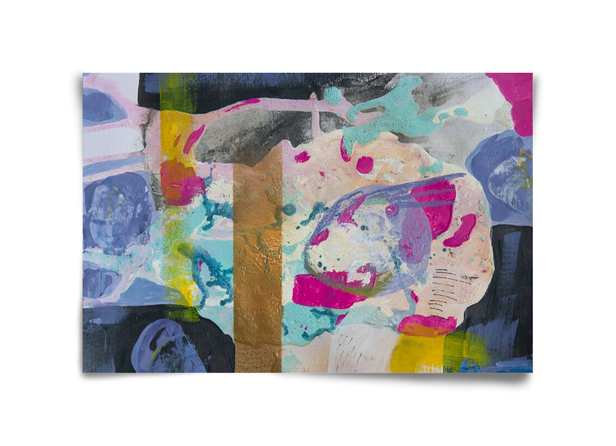 A nyúlon túl, 45x30 cm, Keret nélkül