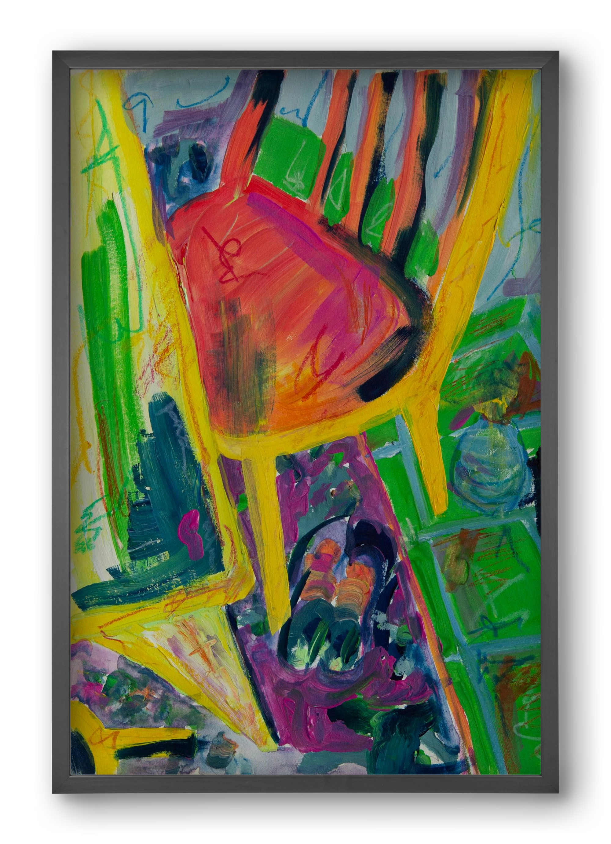 Étekzéseink, 40x60 cm (40x60 cm), Fekete keret