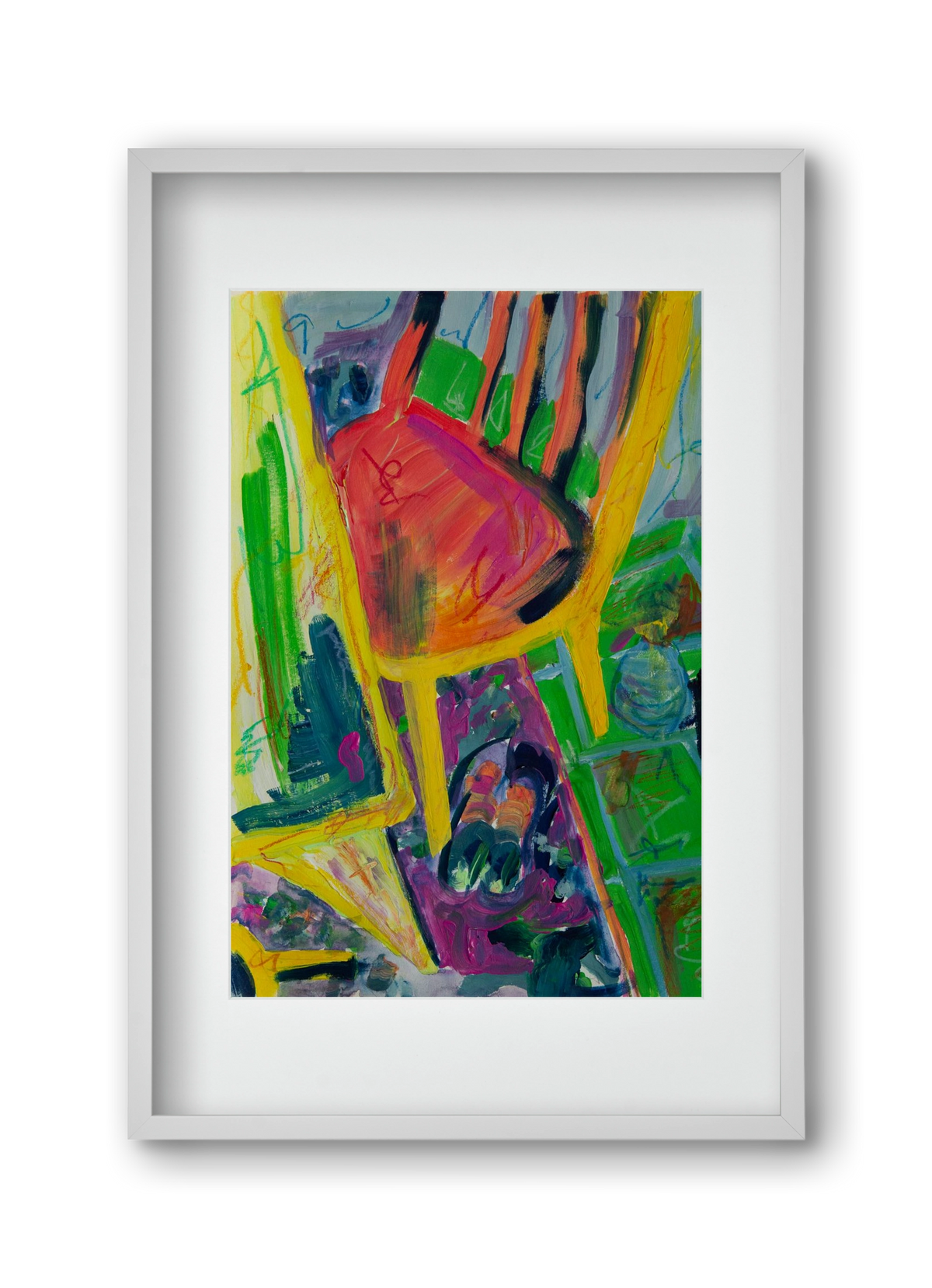 Étekzéseink, 30x45 cm (20x30 cm), Fehér keret, paszpartuval