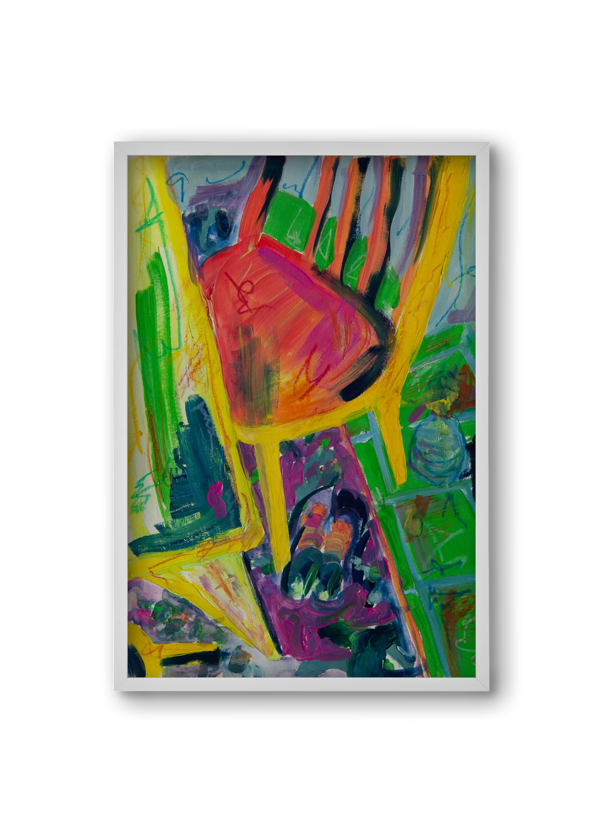 Étekzéseink, 20x30 cm (20x30 cm), Fehér keret