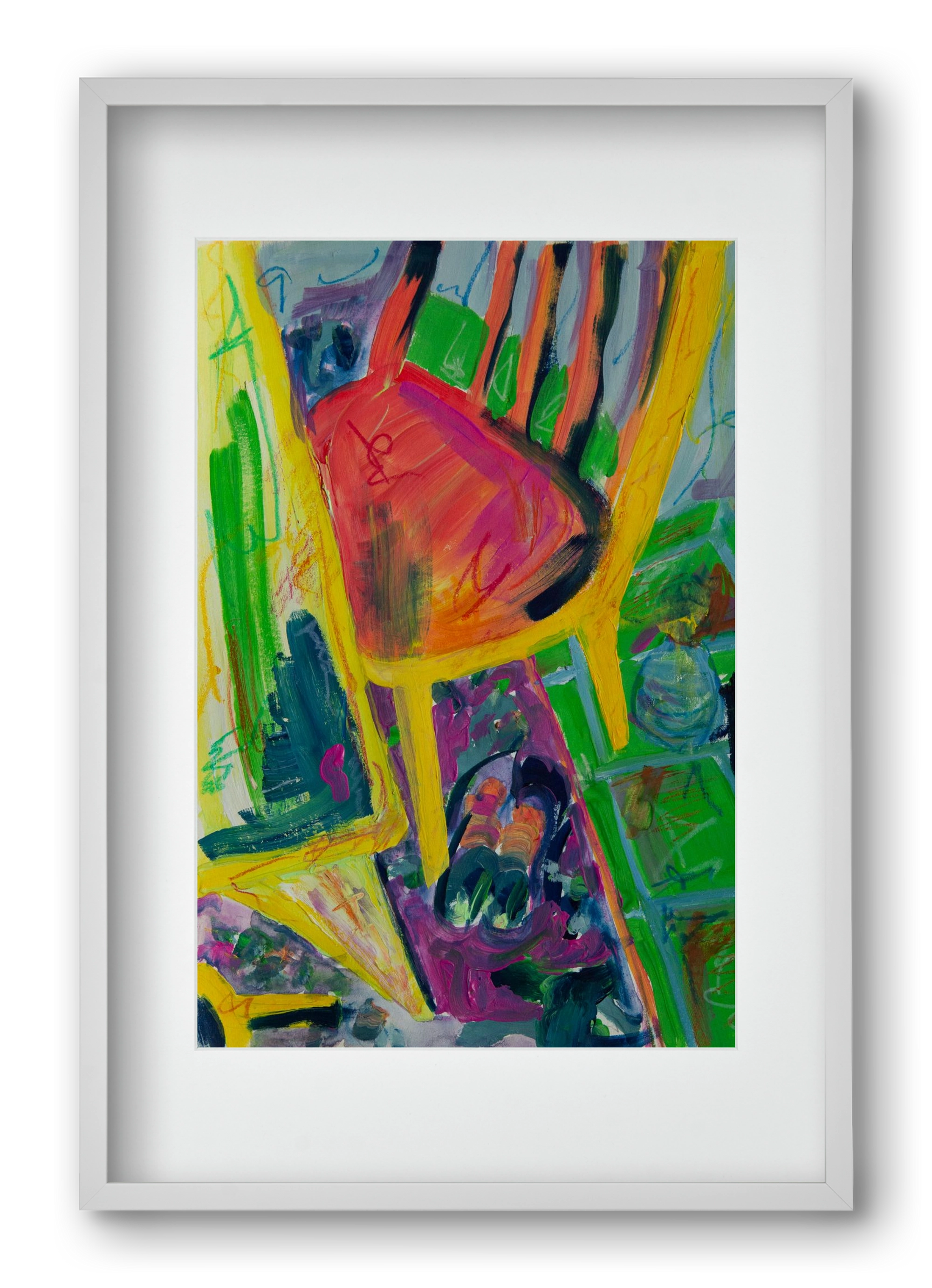 Étekzéseink, 40x60 cm (30x45 cm), Fehér keret, paszpartuval