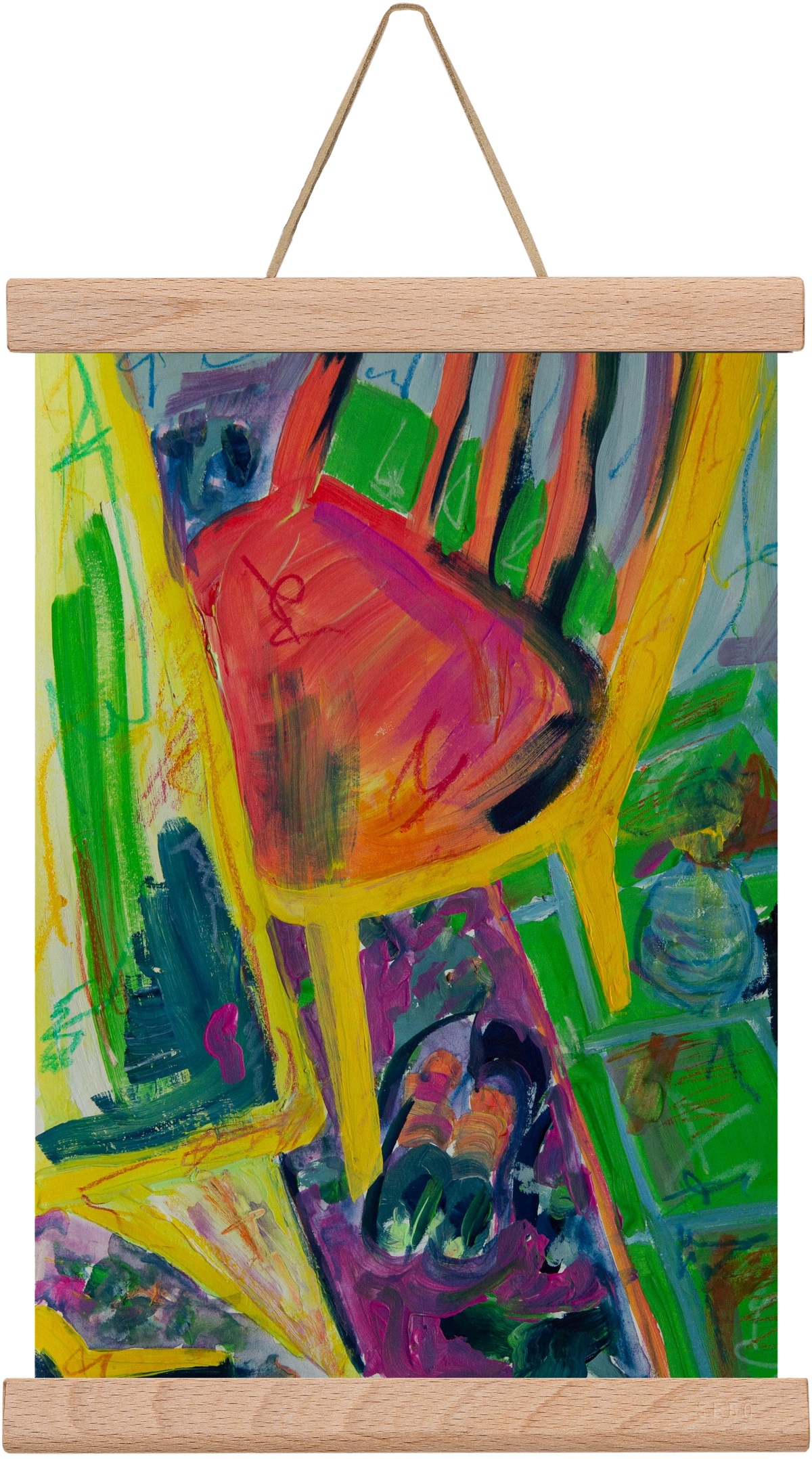 Étekzéseink, 20x30 cm (20x30 cm), Tölgy akasztó