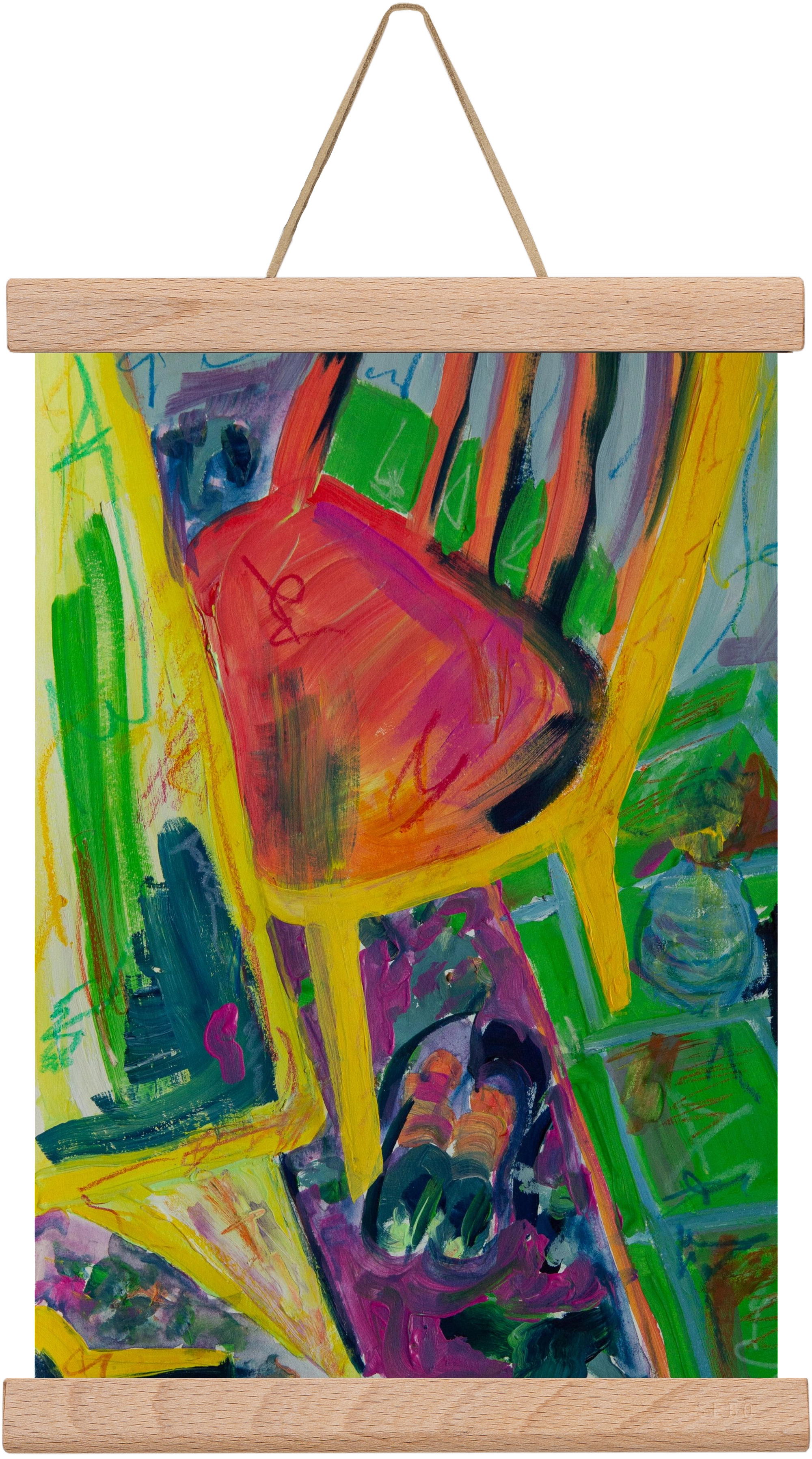 Étekzéseink, 20x30 cm (20x30 cm), Tölgy akasztó