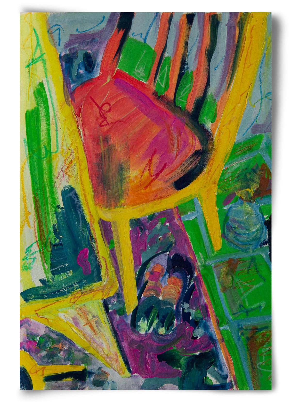 Étekzéseink, 60x90 cm, Keret nélkül