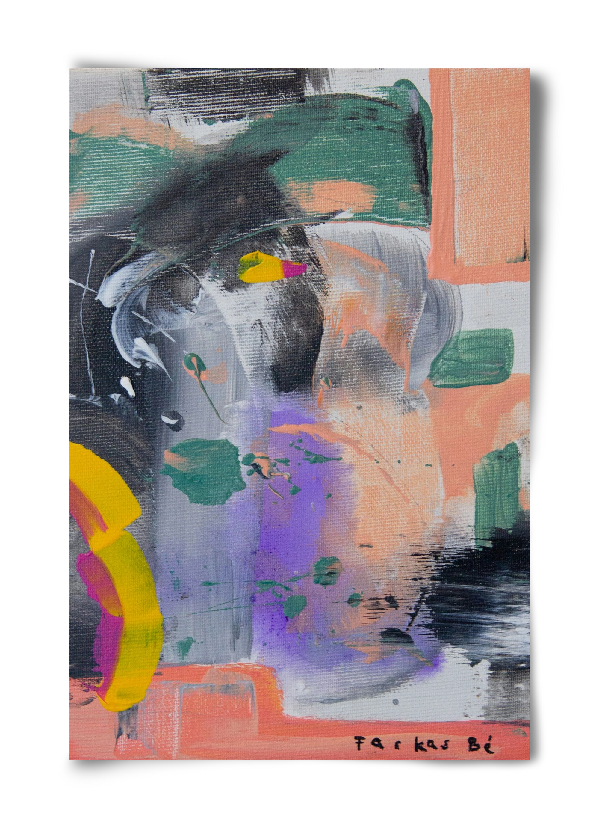 Leveling up, 40x60 cm, Keret nélkül