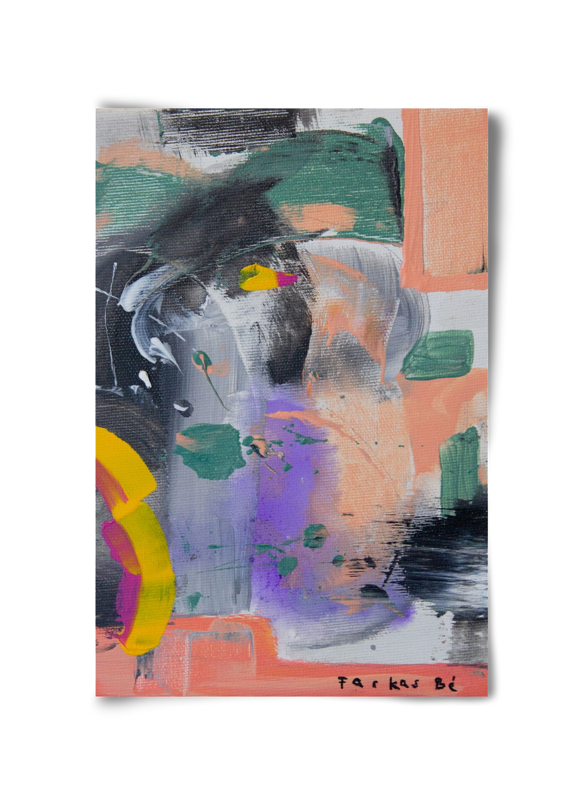 Leveling up, 30x45 cm, Keret nélkül