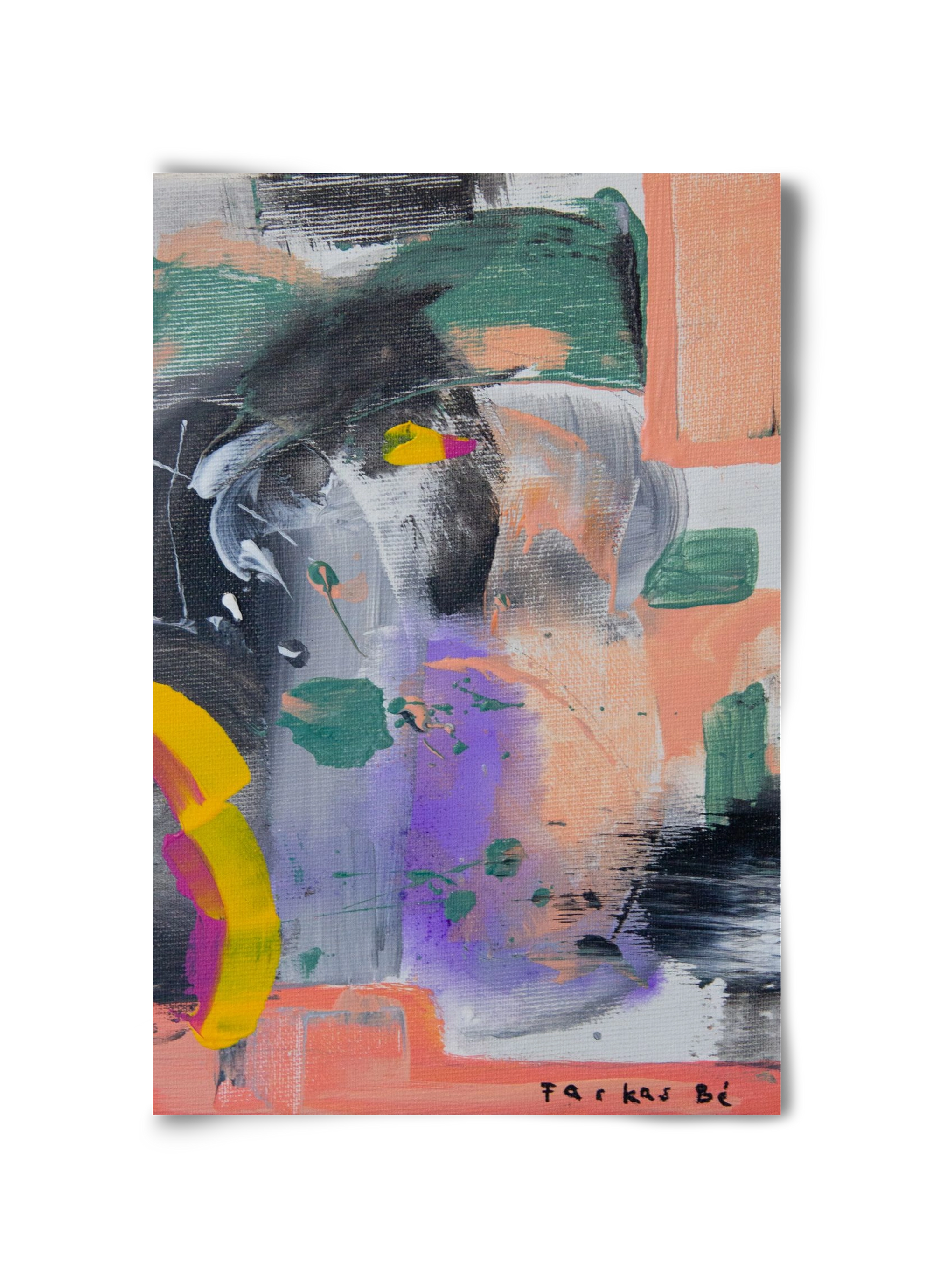 Leveling up, 30x45 cm, Keret nélkül