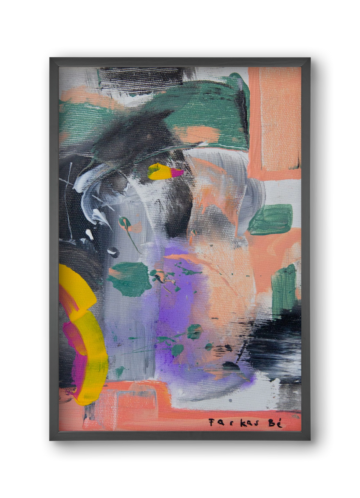 Leveling up, 30x45 cm (30x45 cm), Fekete keret