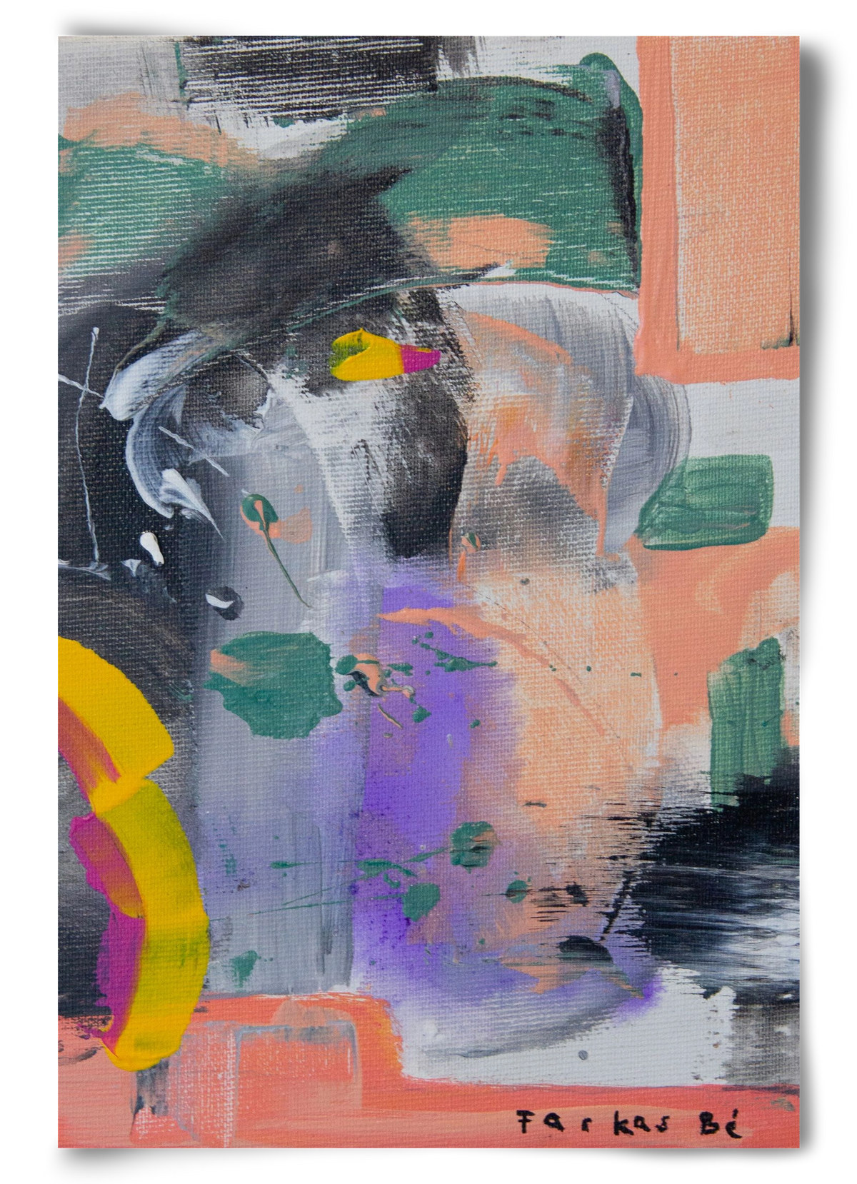 Leveling up, 60x90 cm, Keret nélkül