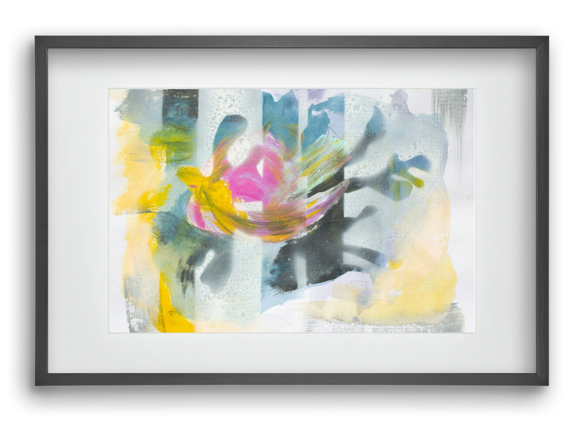 Under my mind, 60x40 cm (45x30 cm), Fekete keret, paszpartuval