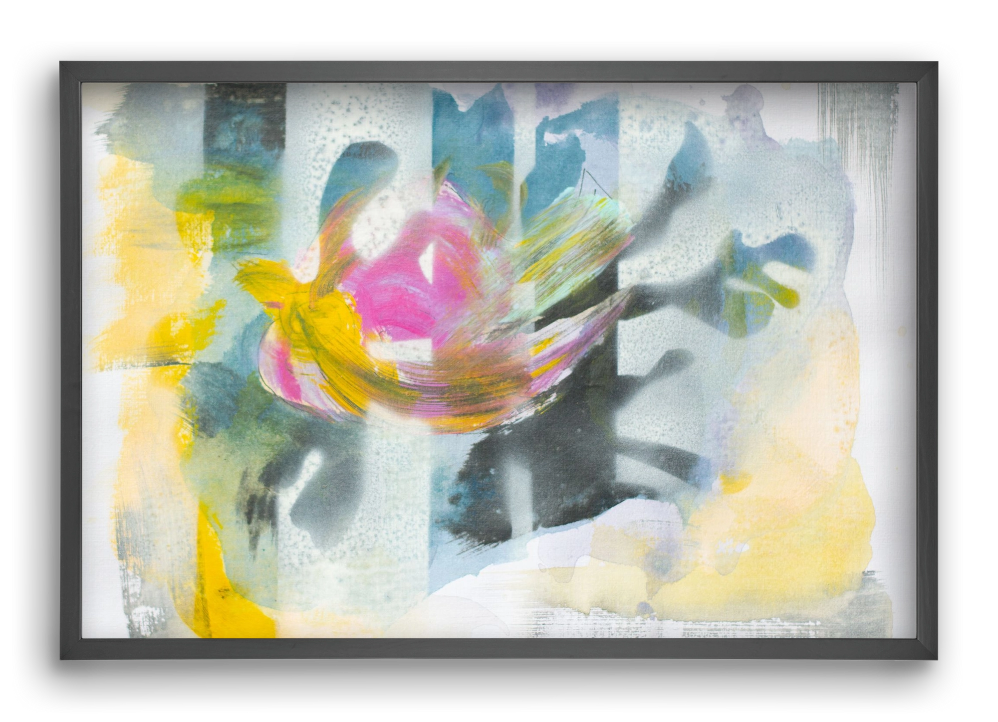 Under my mind, 60x40 cm (60x40 cm), Fekete keret