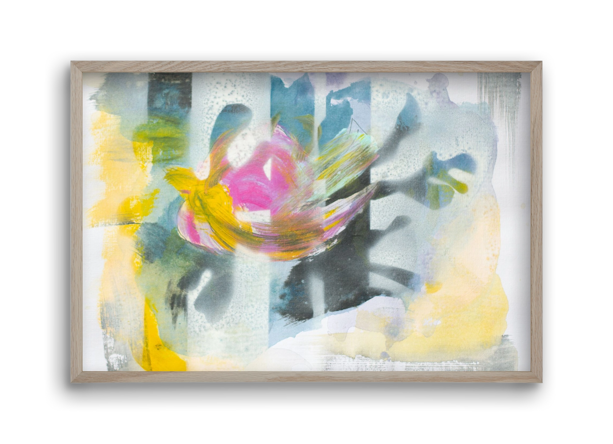 Under my mind, 45x30 cm (45x30 cm), Tölgy keret