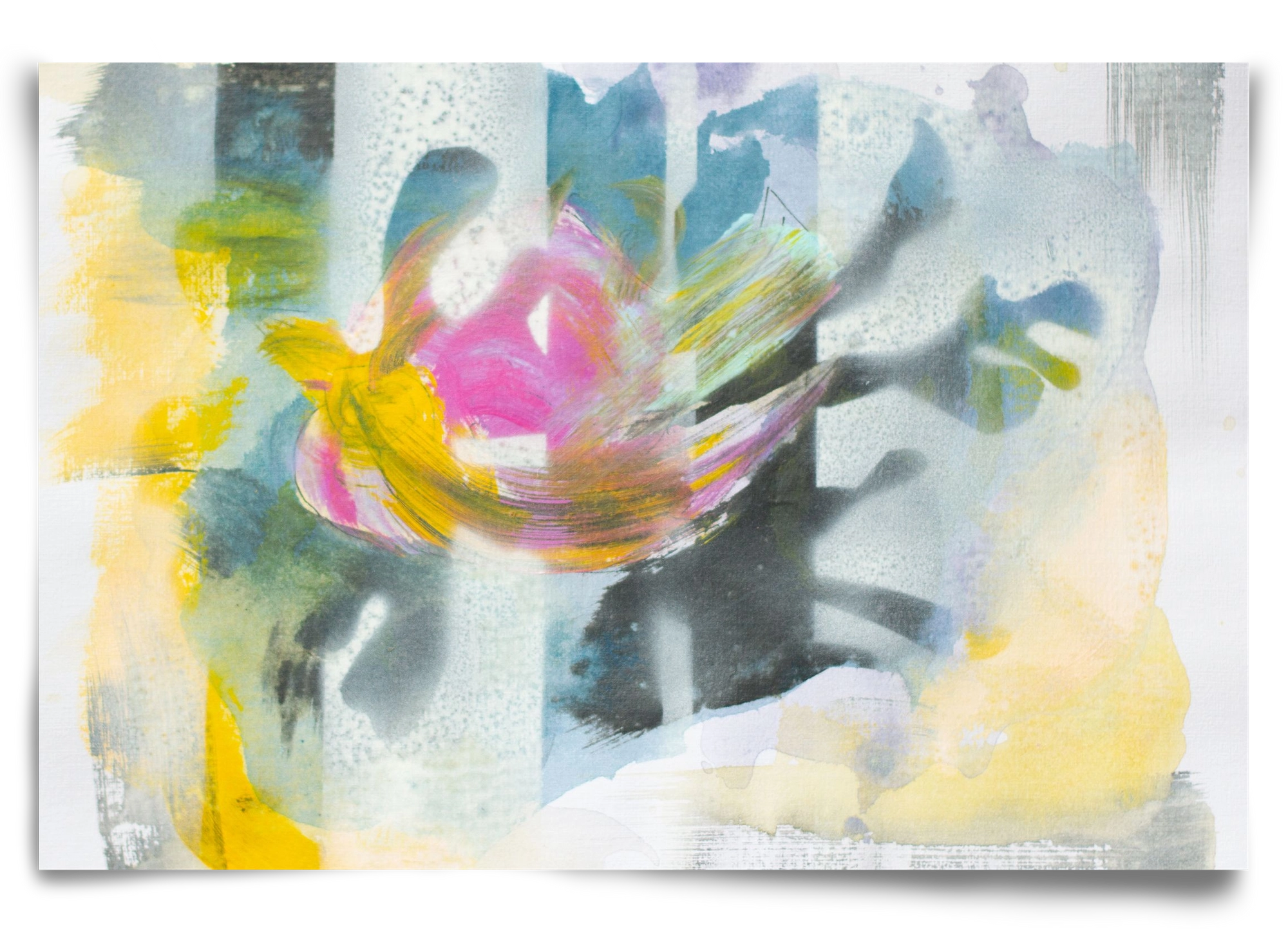 Under my mind, 90x60 cm, Keret nélkül