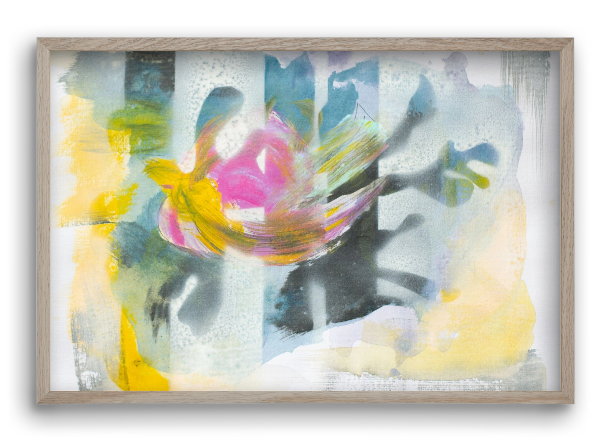 Under my mind, 60x40 cm (60x40 cm), Tölgy keret