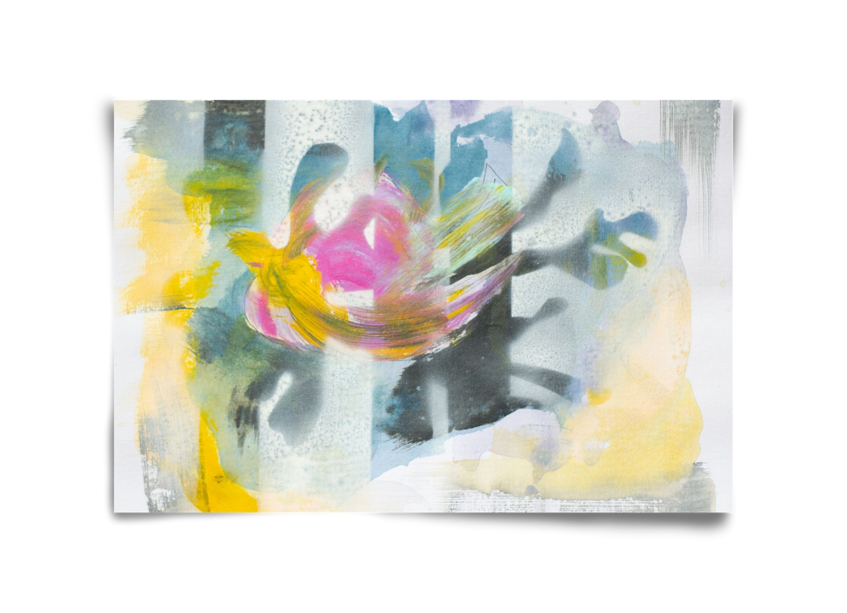 Under my mind, 45x30 cm, Keret nélkül