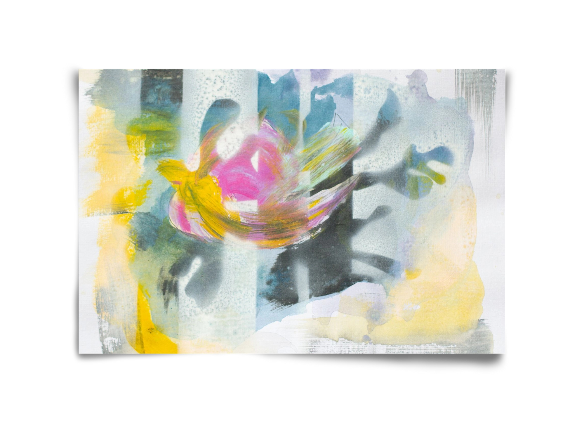 Under my mind, 45x30 cm, Keret nélkül