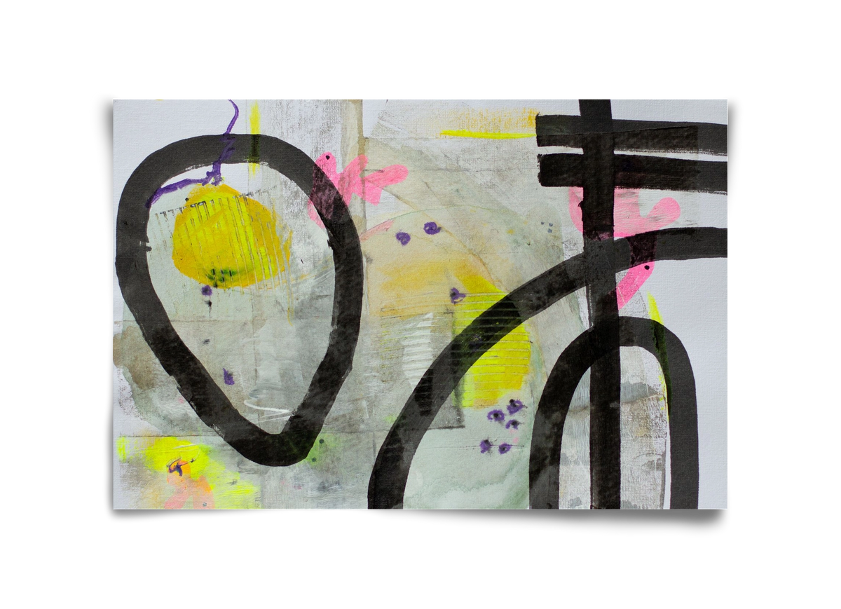 Signs of the yesterday said, 45x30 cm, Keret nélkül