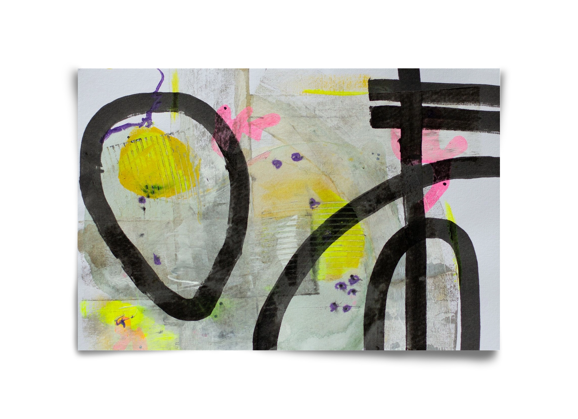 Signs of the yesterday said, 45x30 cm, Keret nélkül