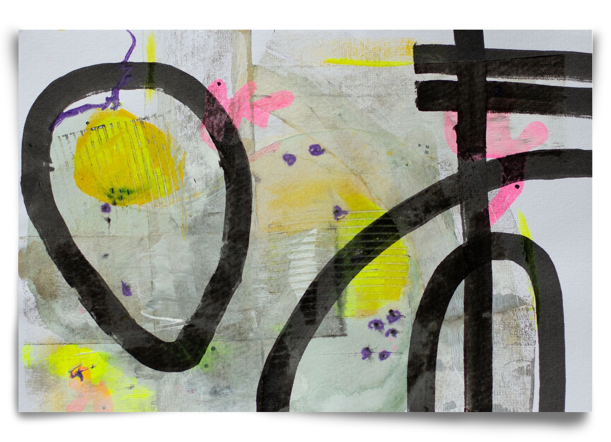 Signs of the yesterday said, 90x60 cm, Keret nélkül