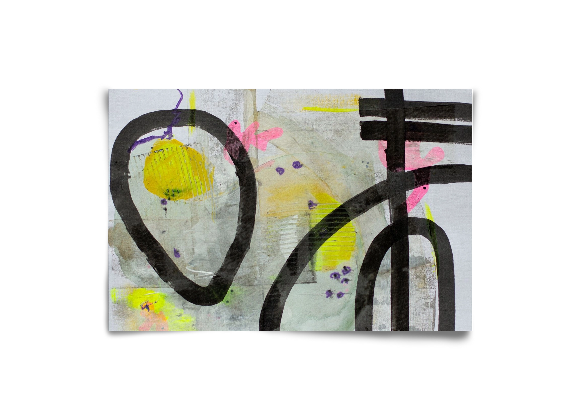 Signs of the yesterday said, 30x20 cm, Keret nélkül