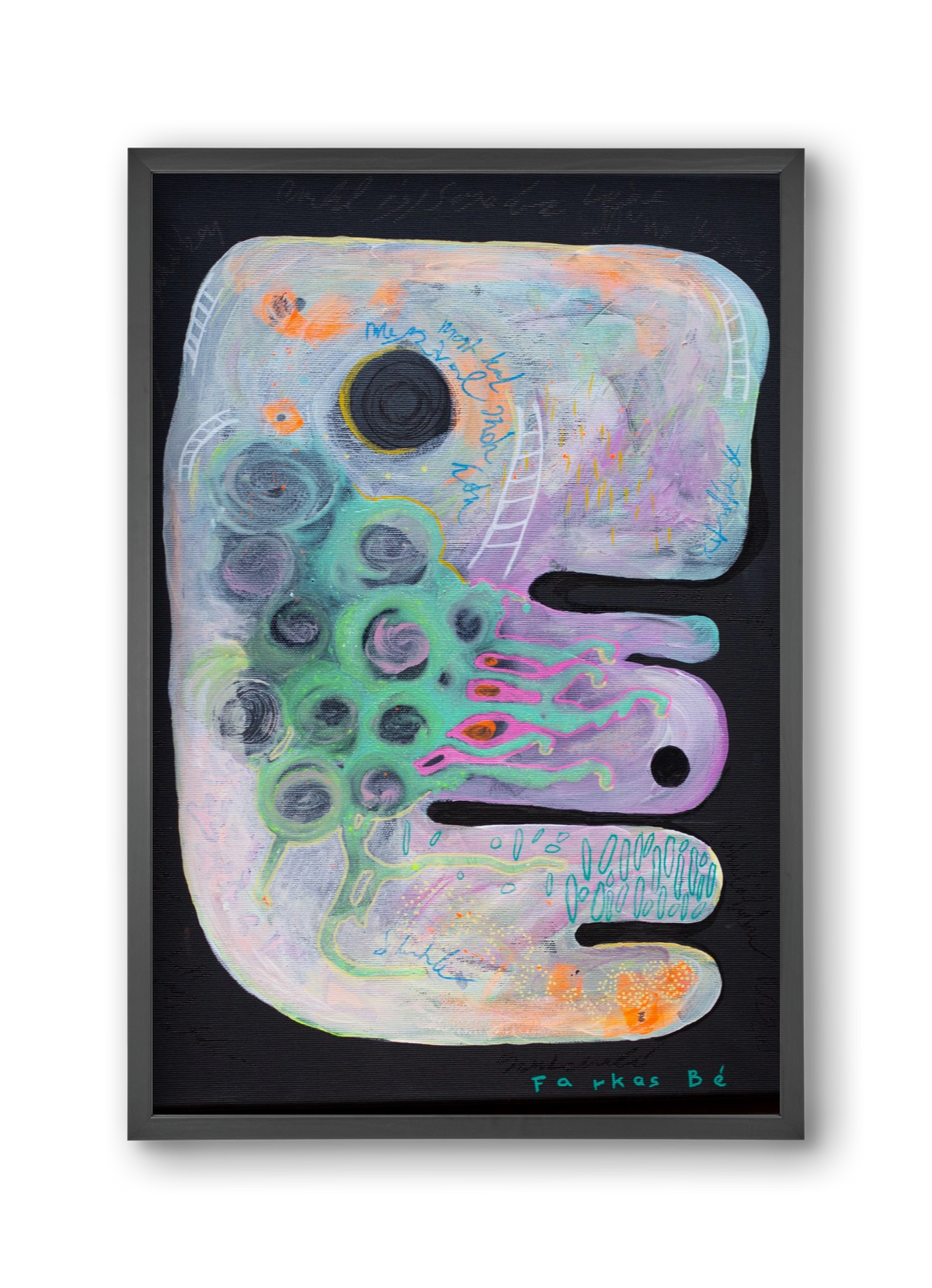 The beginning, 30x45 cm (30x45 cm), Fekete keret