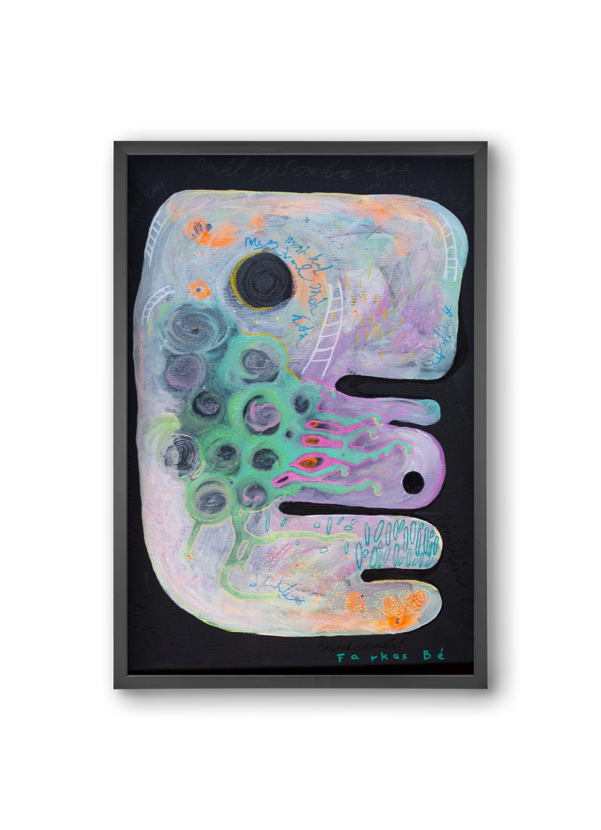 The beginning, 20x30 cm (20x30 cm), Fekete keret