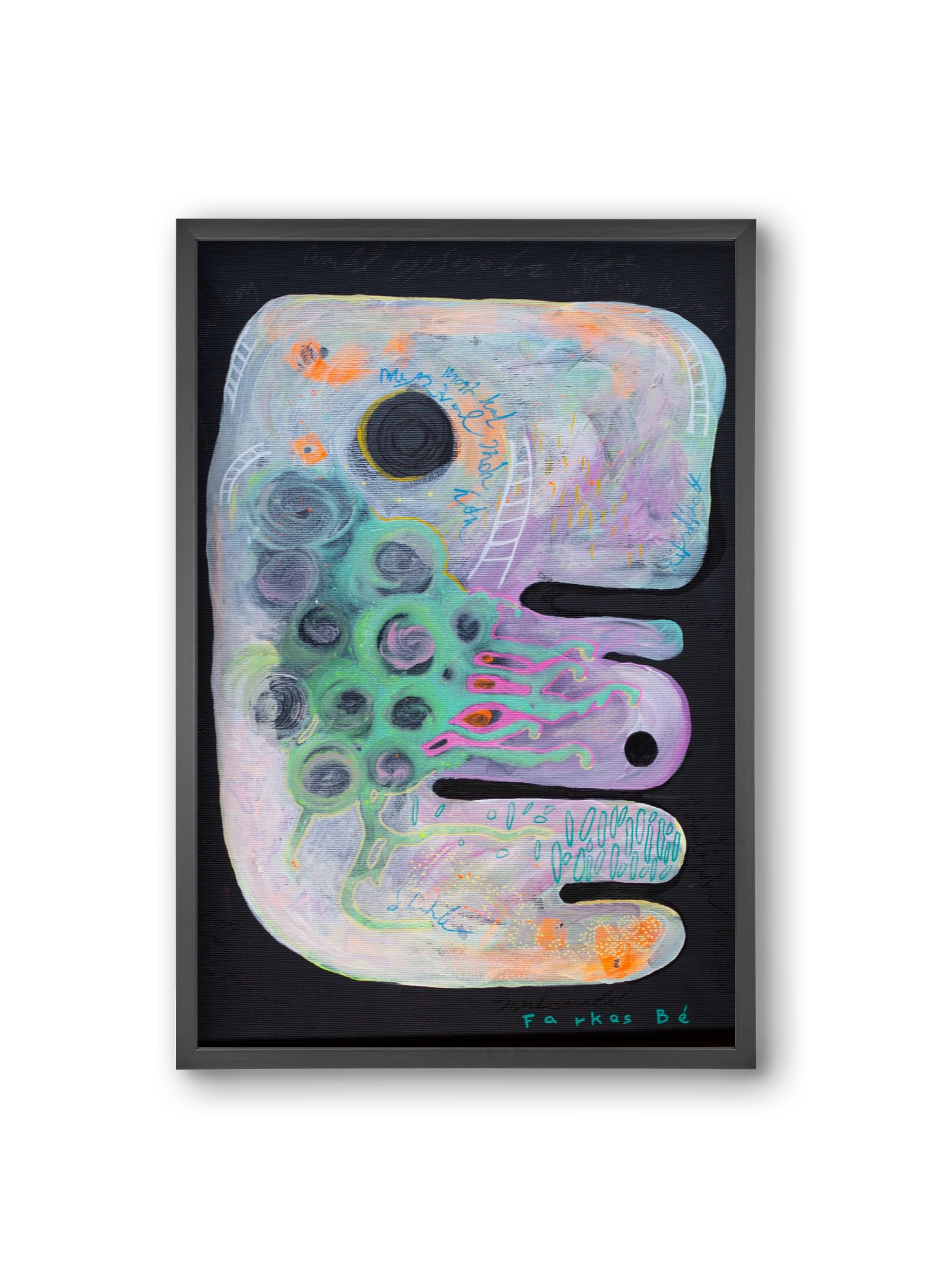 The beginning, 20x30 cm (20x30 cm), Fekete keret