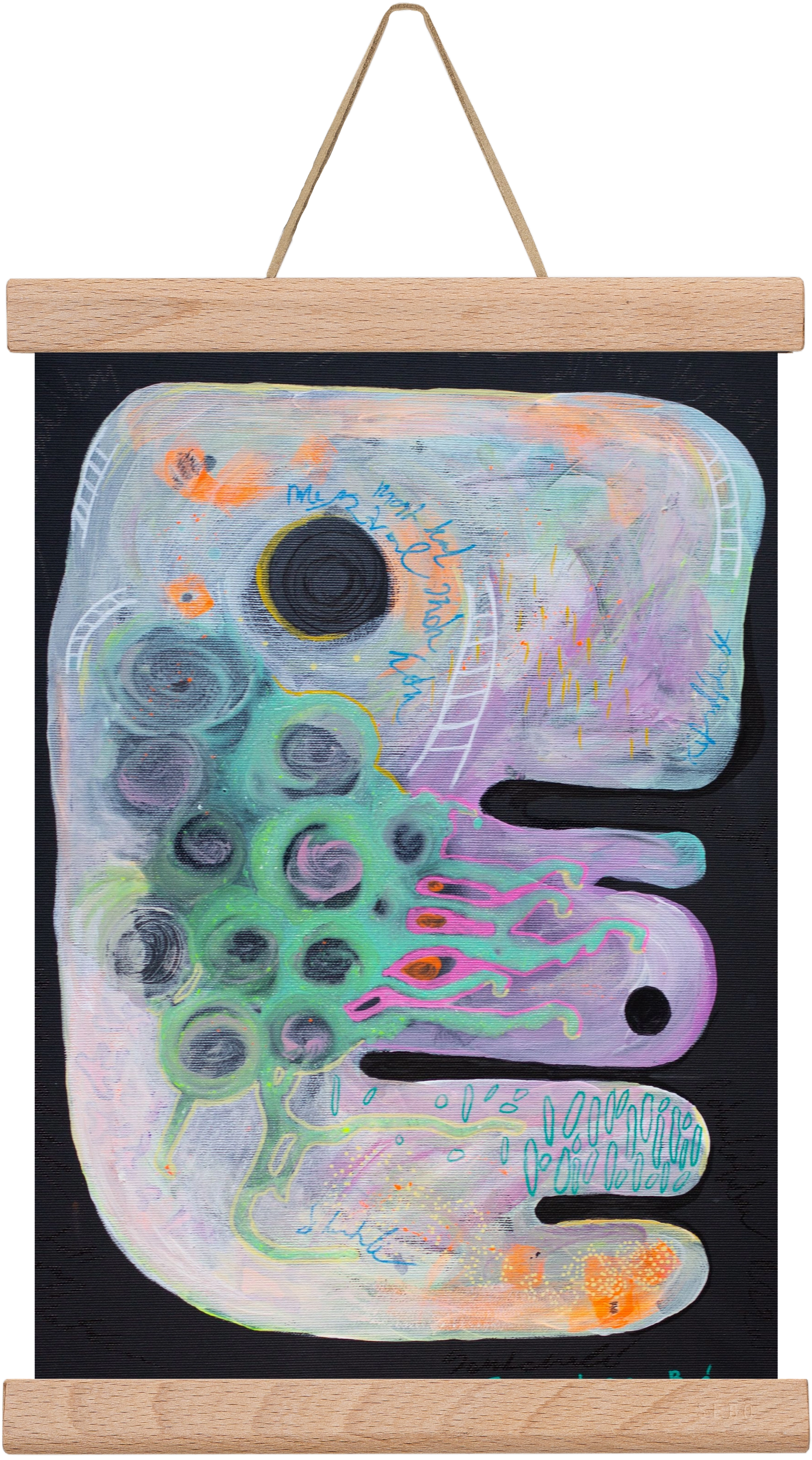 The beginning, 20x30 cm (20x30 cm), Tölgy akasztó