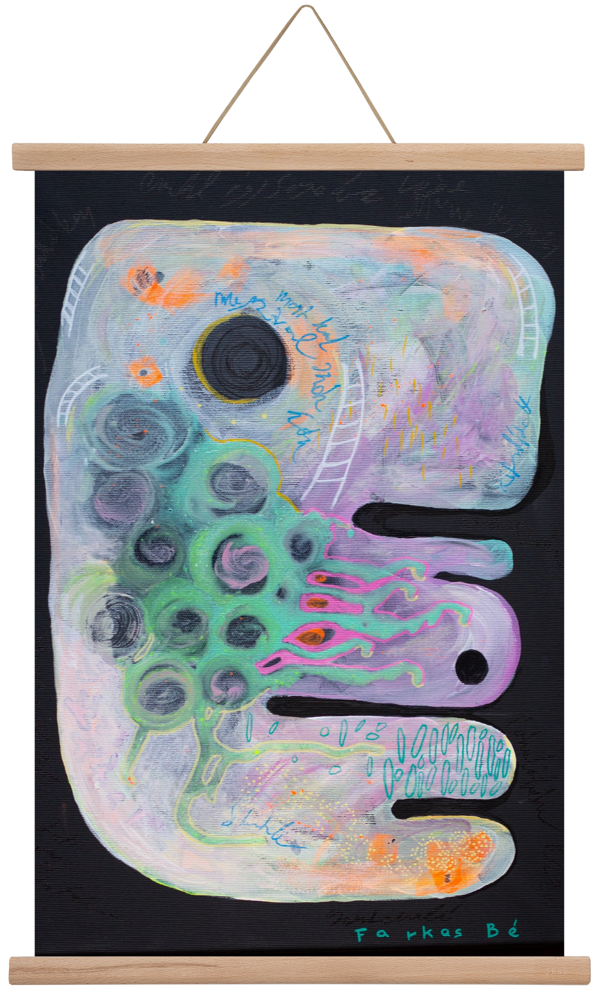 The beginning, 40x60 cm (40x60 cm), Tölgy akasztó