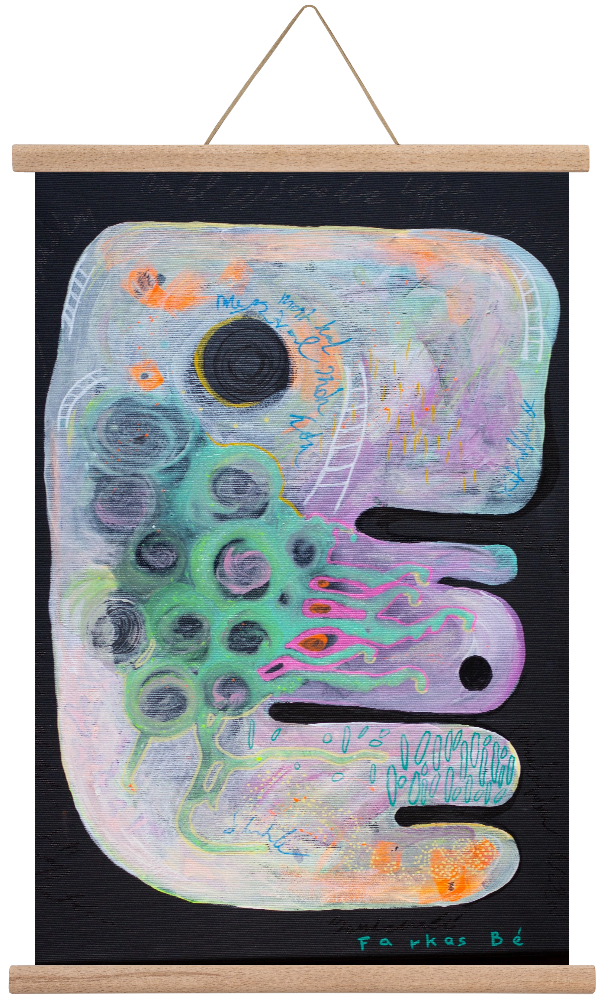 The beginning, 40x60 cm (40x60 cm), Tölgy akasztó