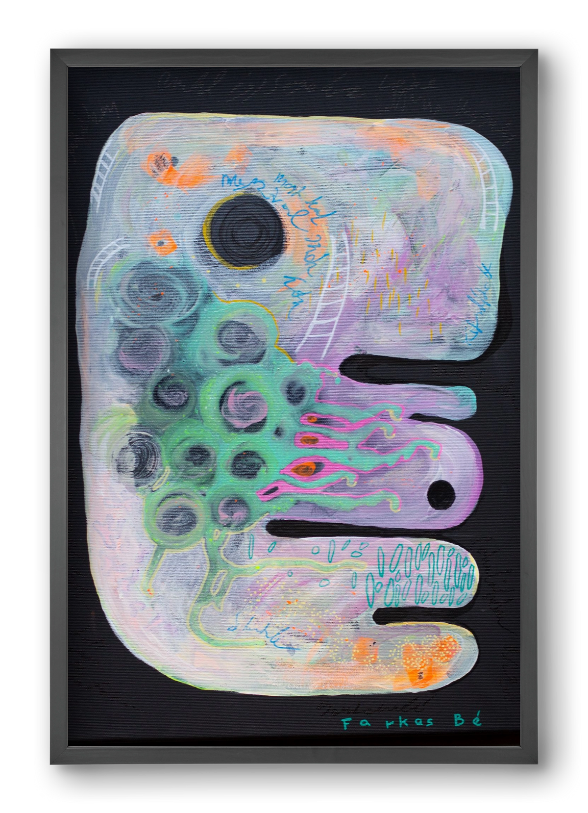 The beginning, 40x60 cm (40x60 cm), Fekete keret