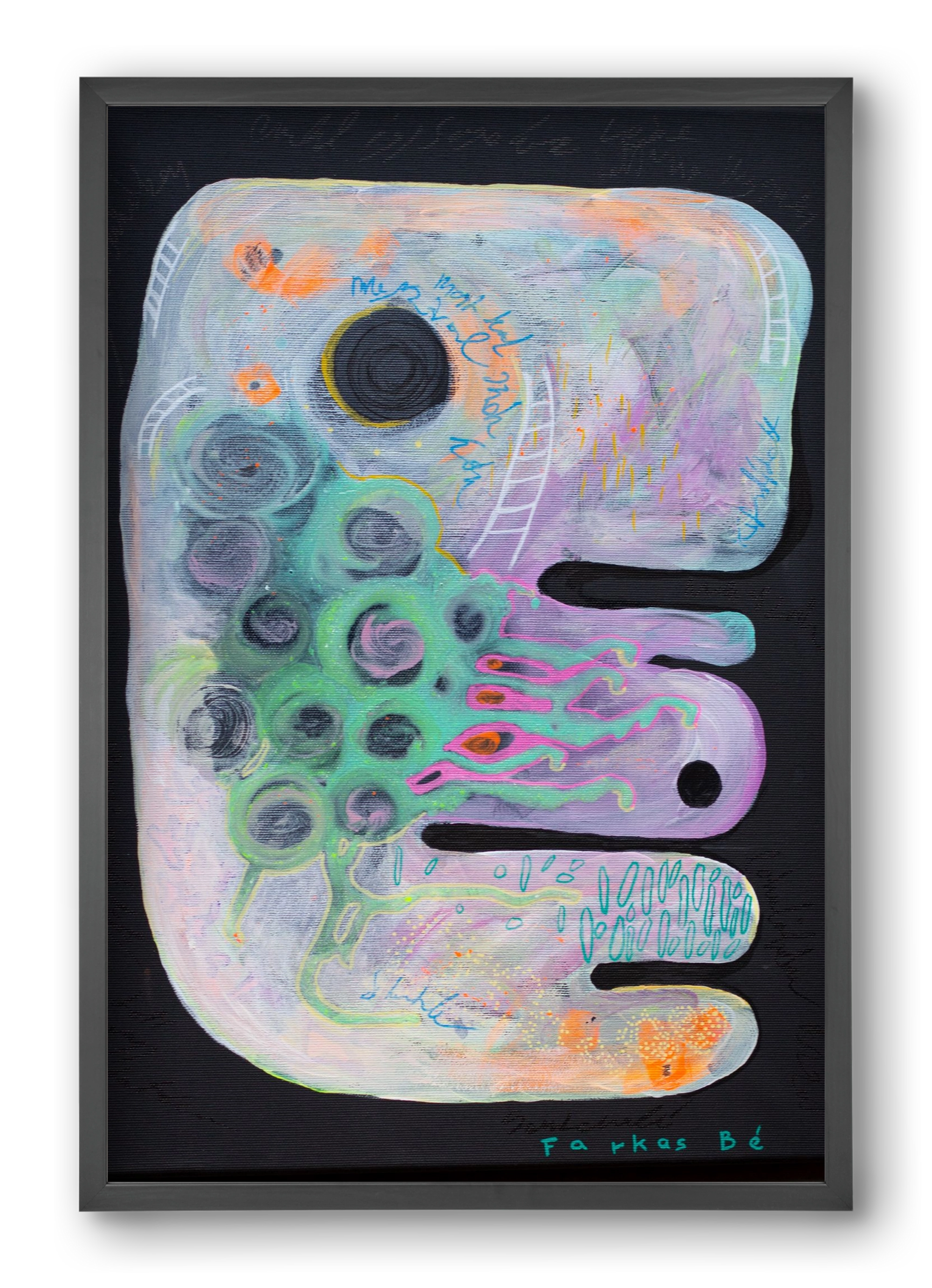 The beginning, 40x60 cm (40x60 cm), Fekete keret