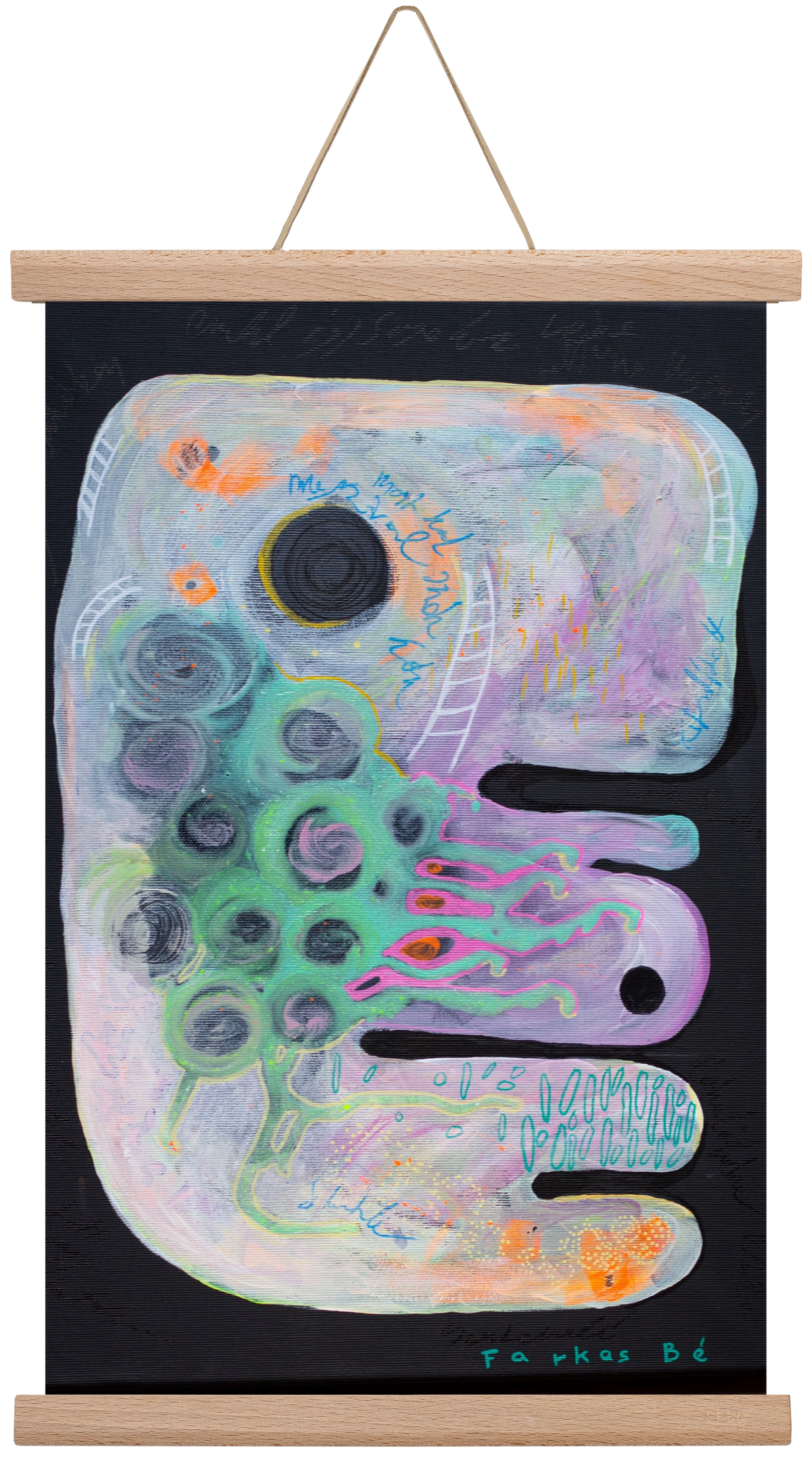 The beginning, 30x45 cm (30x45 cm), Tölgy akasztó