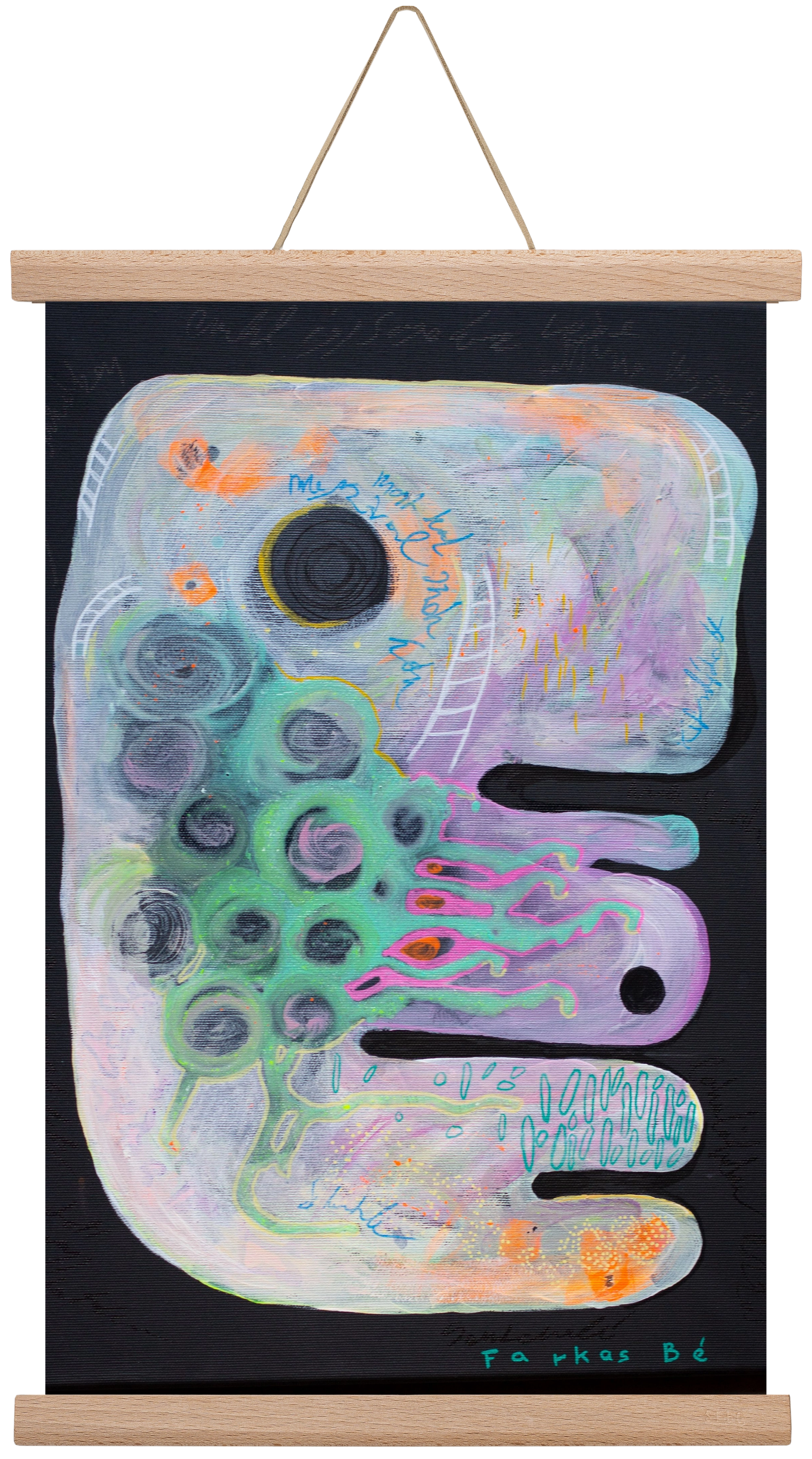 The beginning, 30x45 cm (30x45 cm), Tölgy akasztó