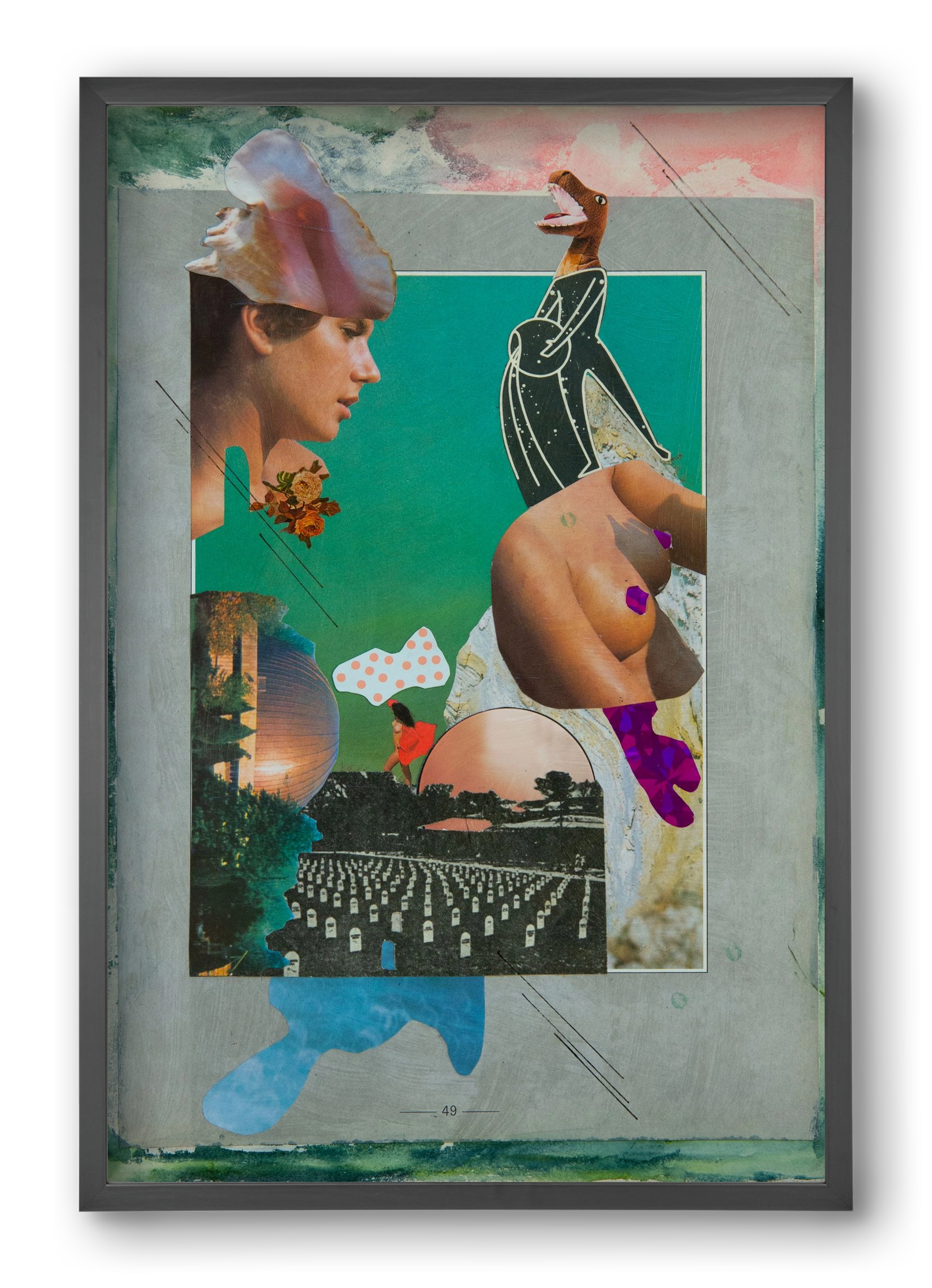 Just bring yourself, 40x60 cm (40x60 cm), Fekete keret