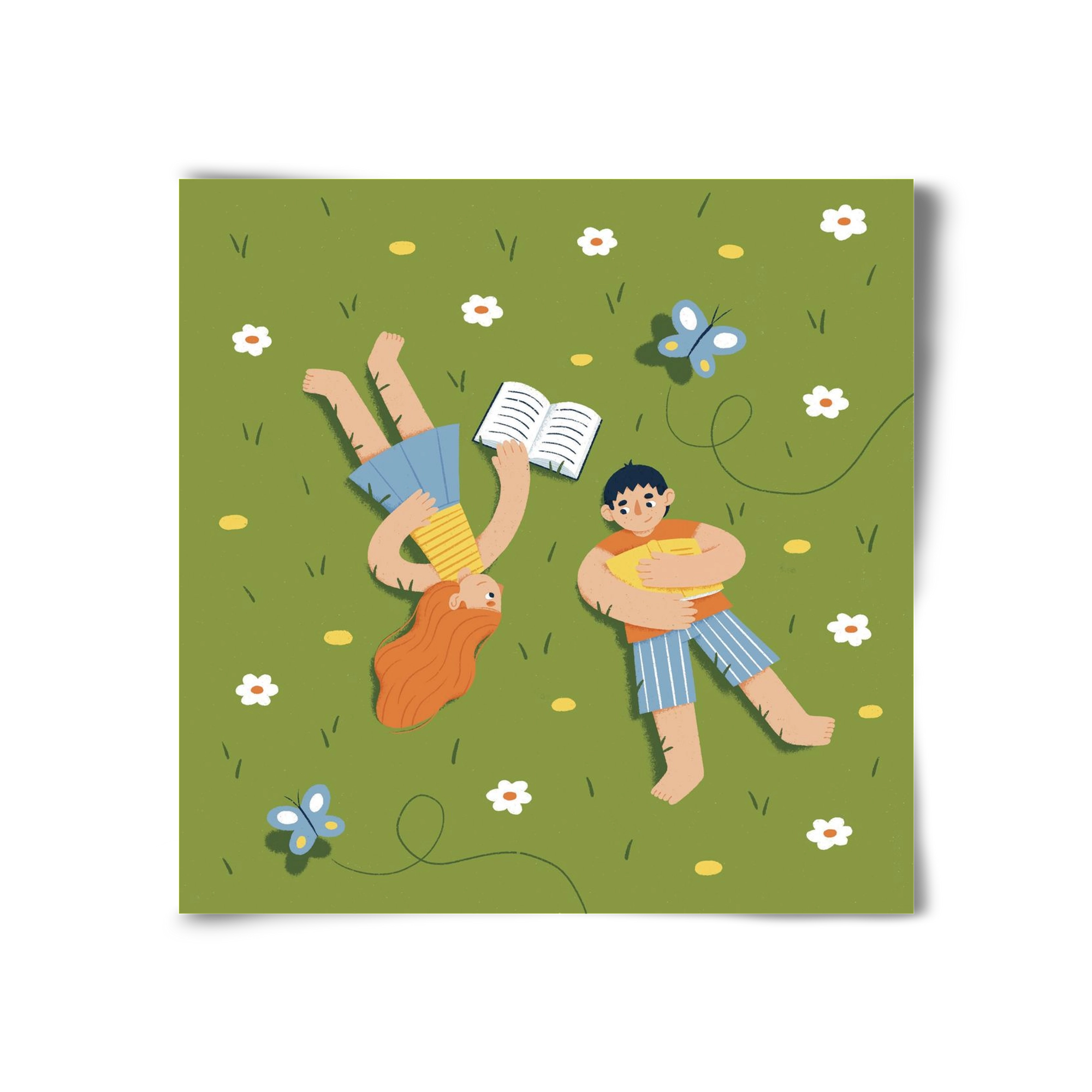 Nyári szünet, 30x30 cm, Keret nélkül