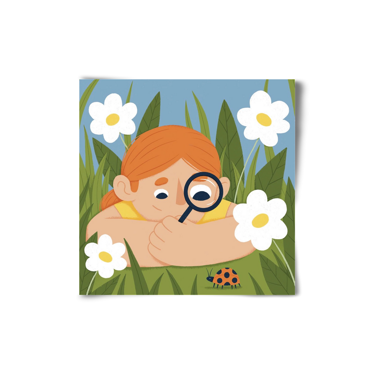 Bogárles, 20x20 cm, Keret nélkül