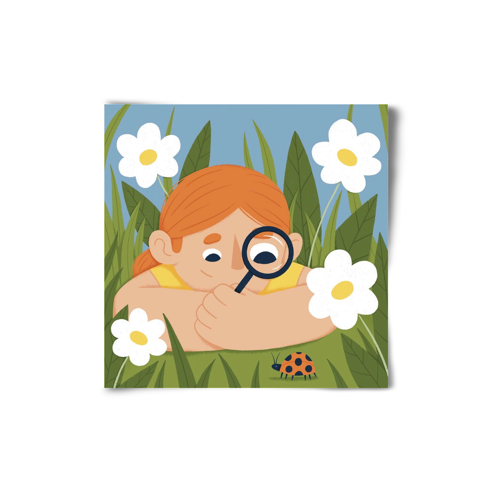 Bogárles, 20x20 cm, Keret nélkül