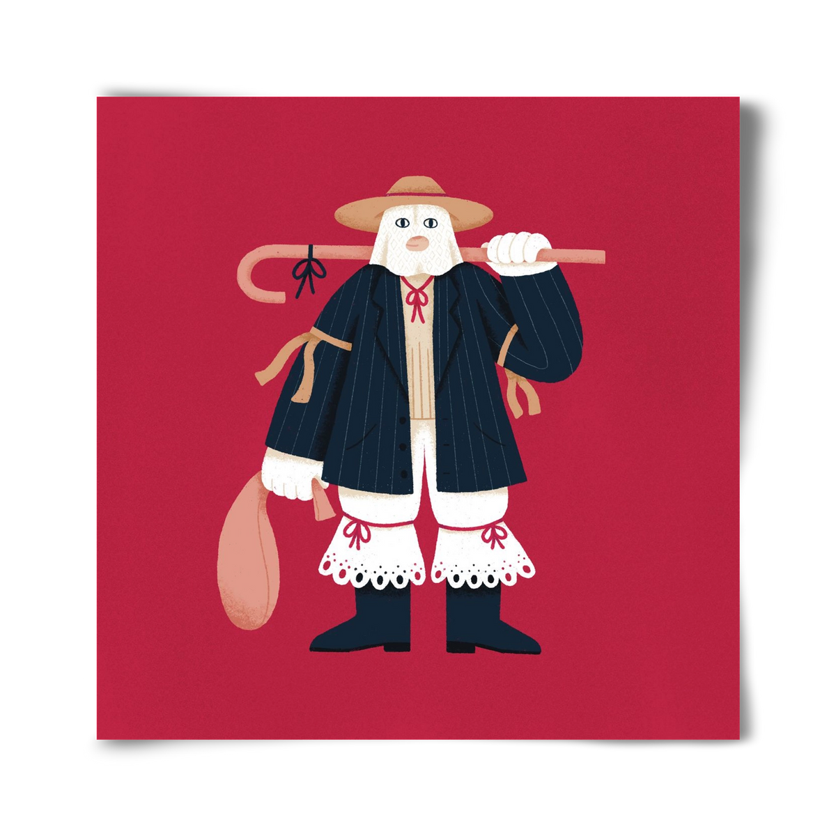 Jankele, 40x40 cm, Keret nélkül