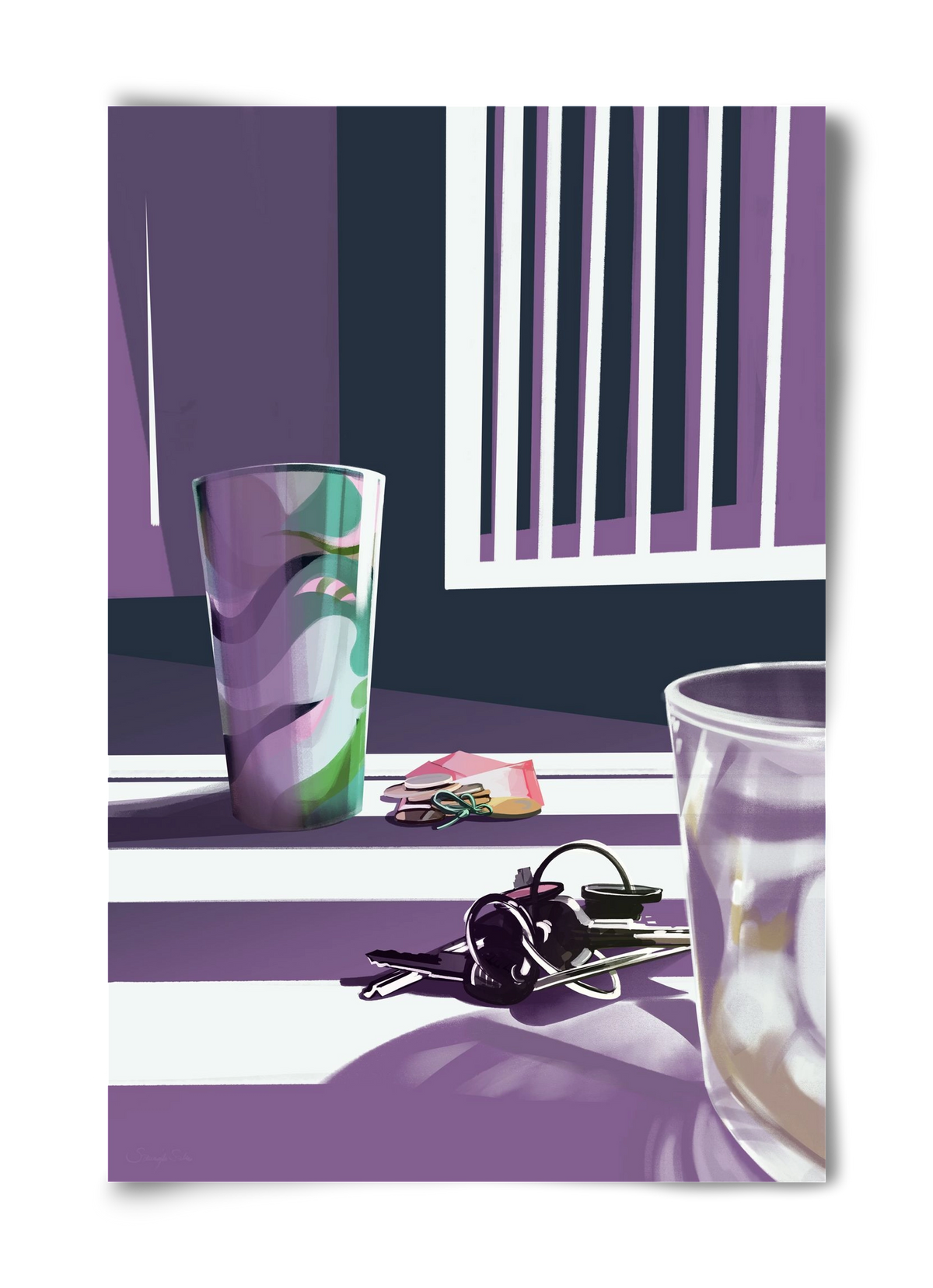 Íróasztalod, 40x60 cm, Keret nélkül