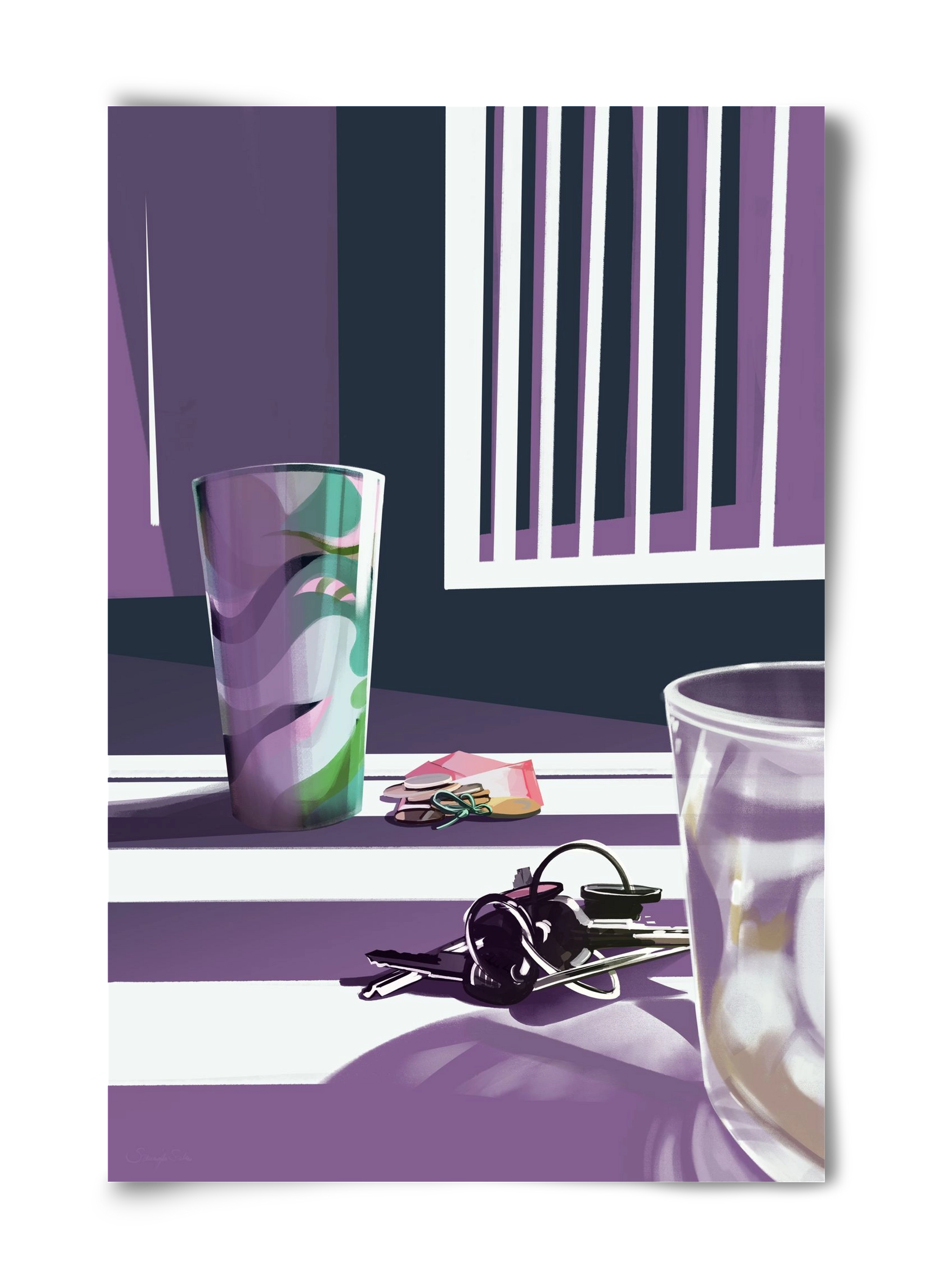 Íróasztalod, 40x60 cm, Keret nélkül