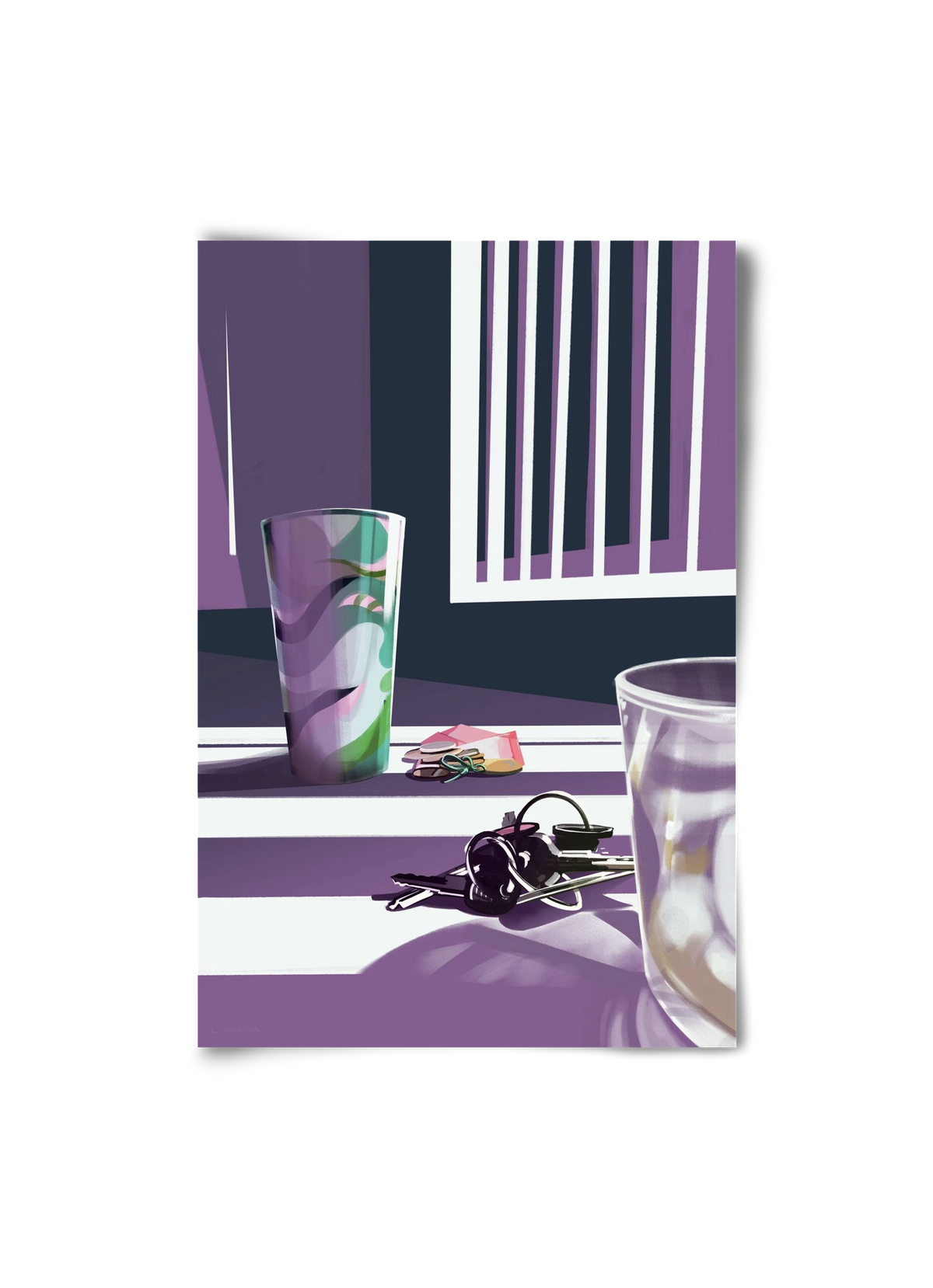 Íróasztalod, 20x30 cm, Keret nélkül