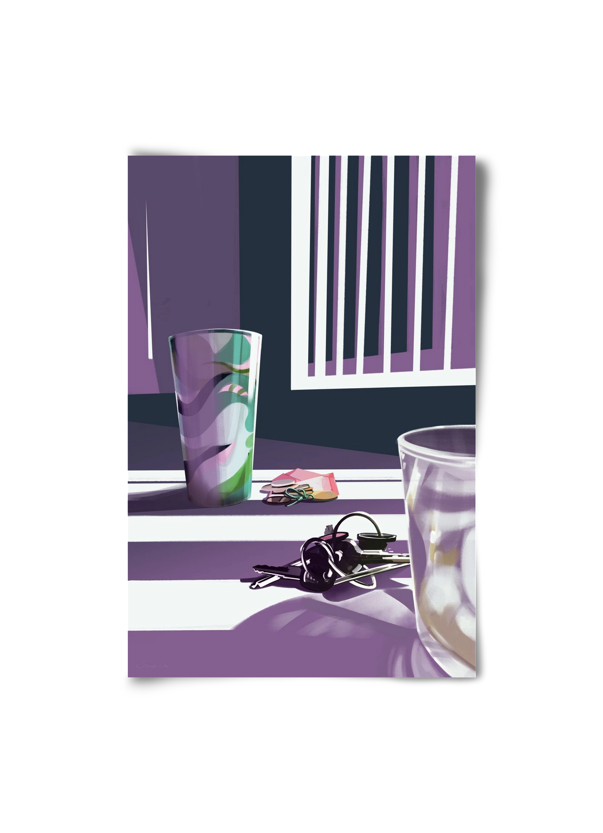 Íróasztalod, 20x30 cm, Keret nélkül