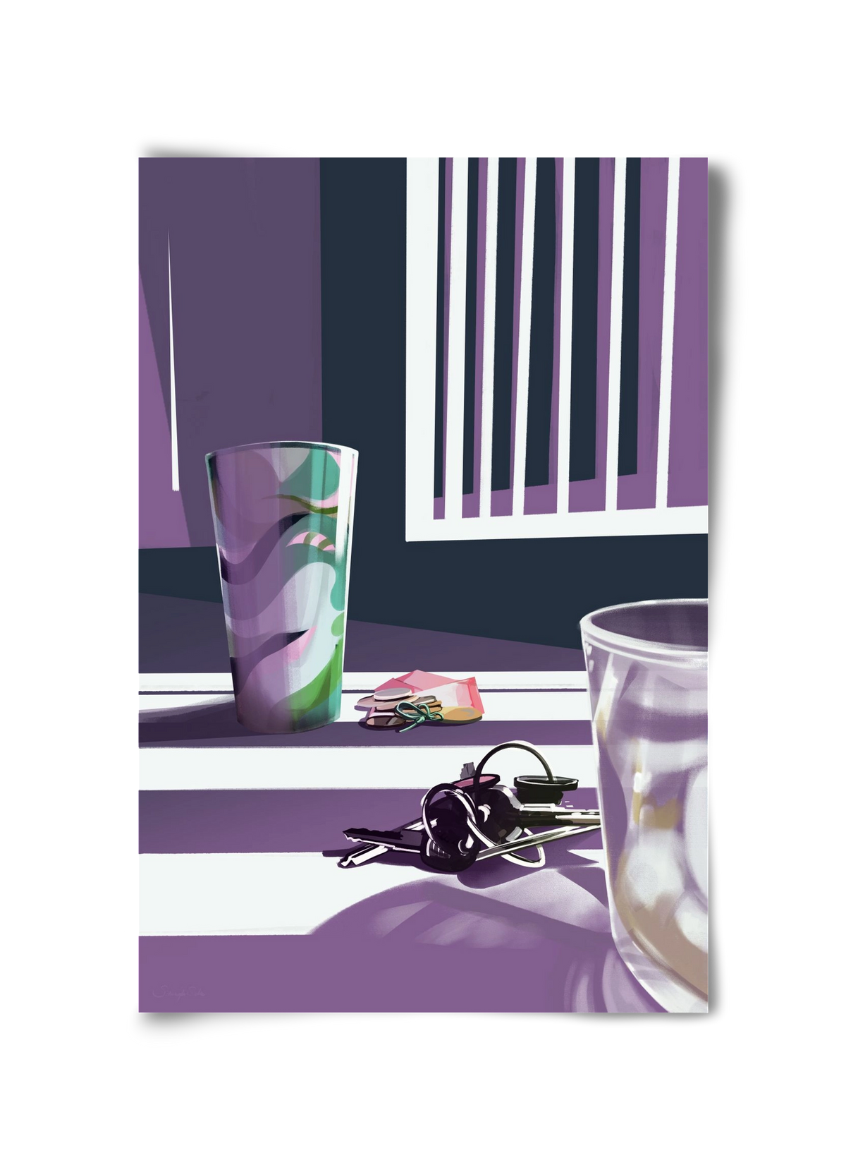 Íróasztalod, 30x45 cm, Keret nélkül