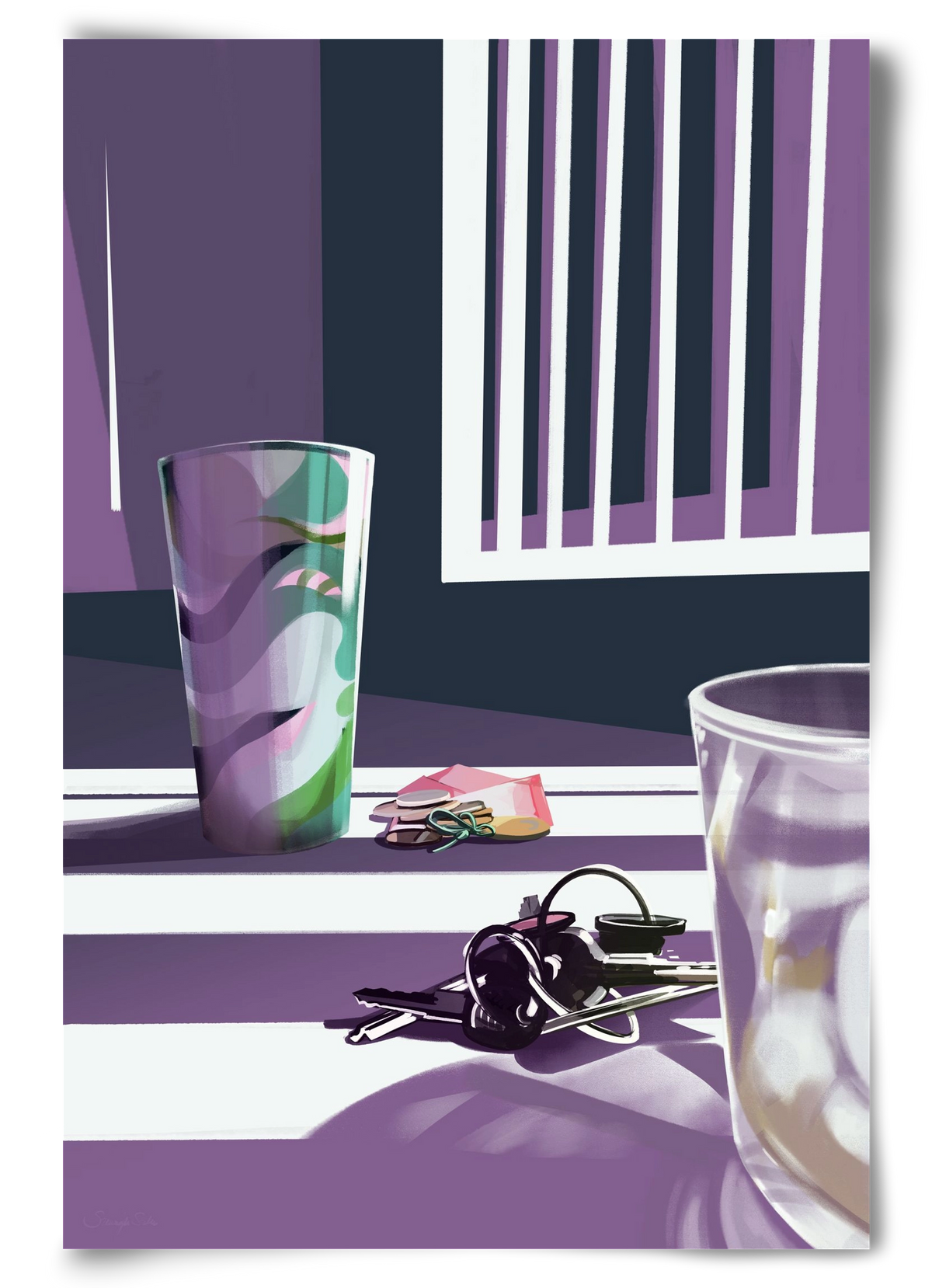 Íróasztalod, 60x90 cm, Keret nélkül