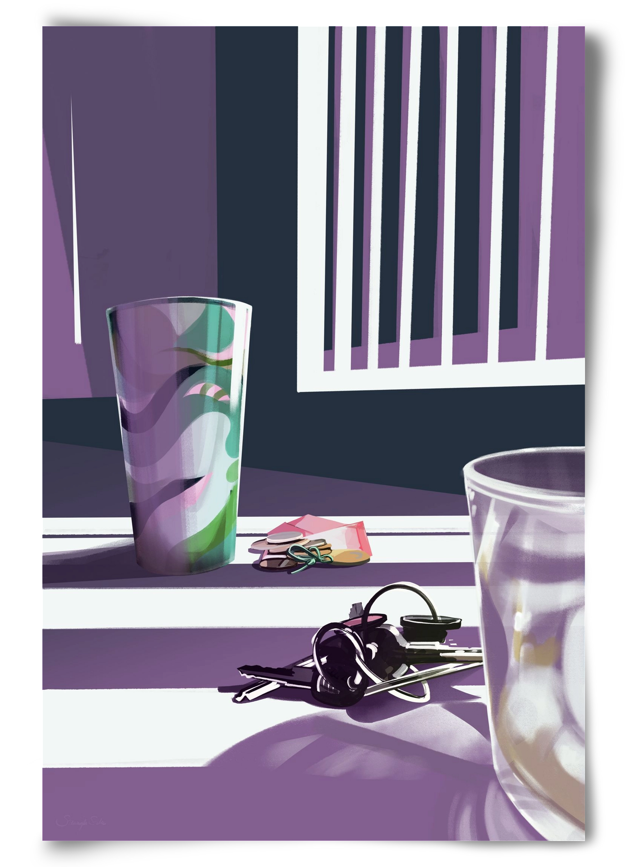 Íróasztalod, 60x90 cm, Keret nélkül