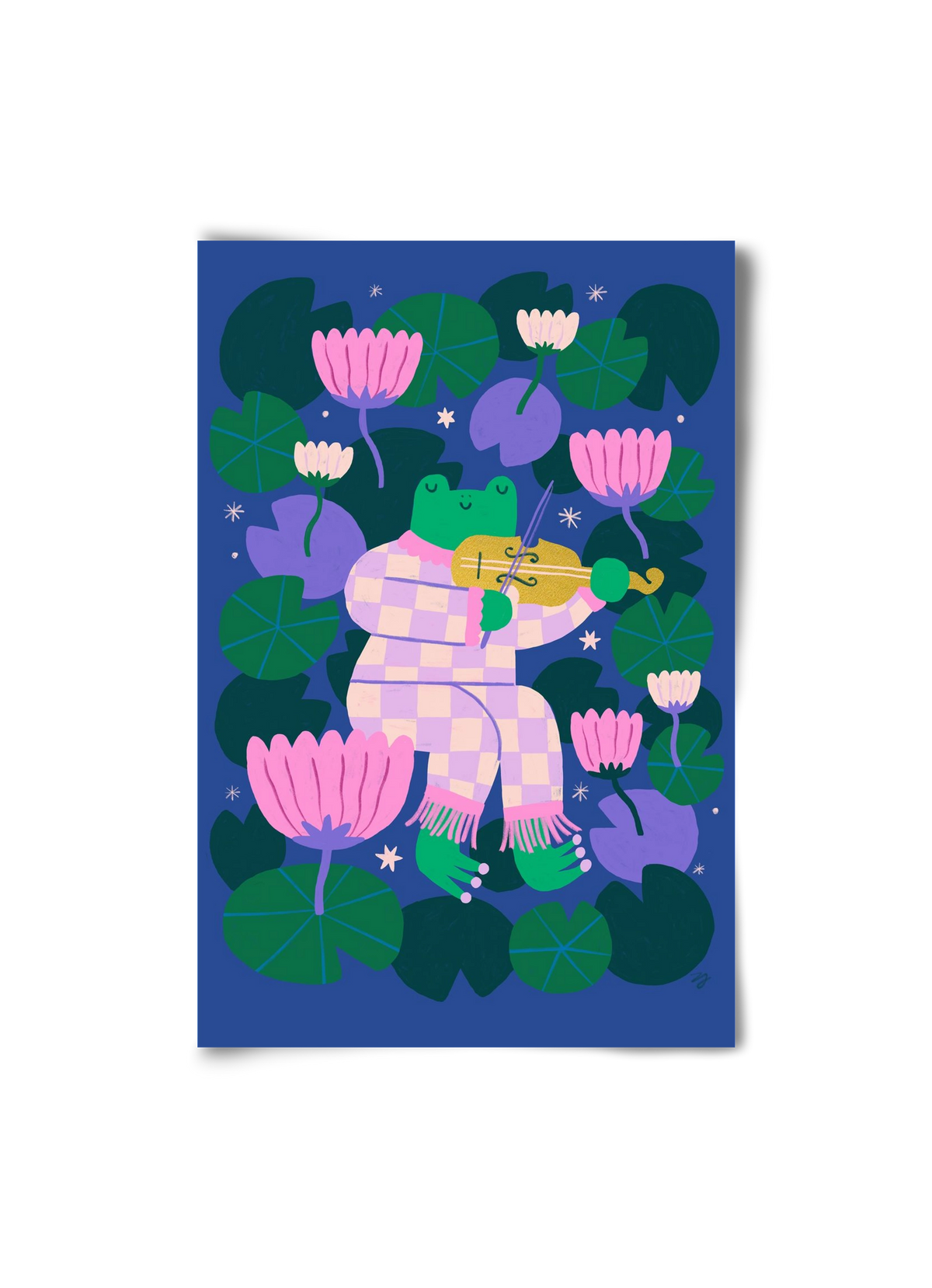 Frog Music, 20x30 cm, Keret nélkül