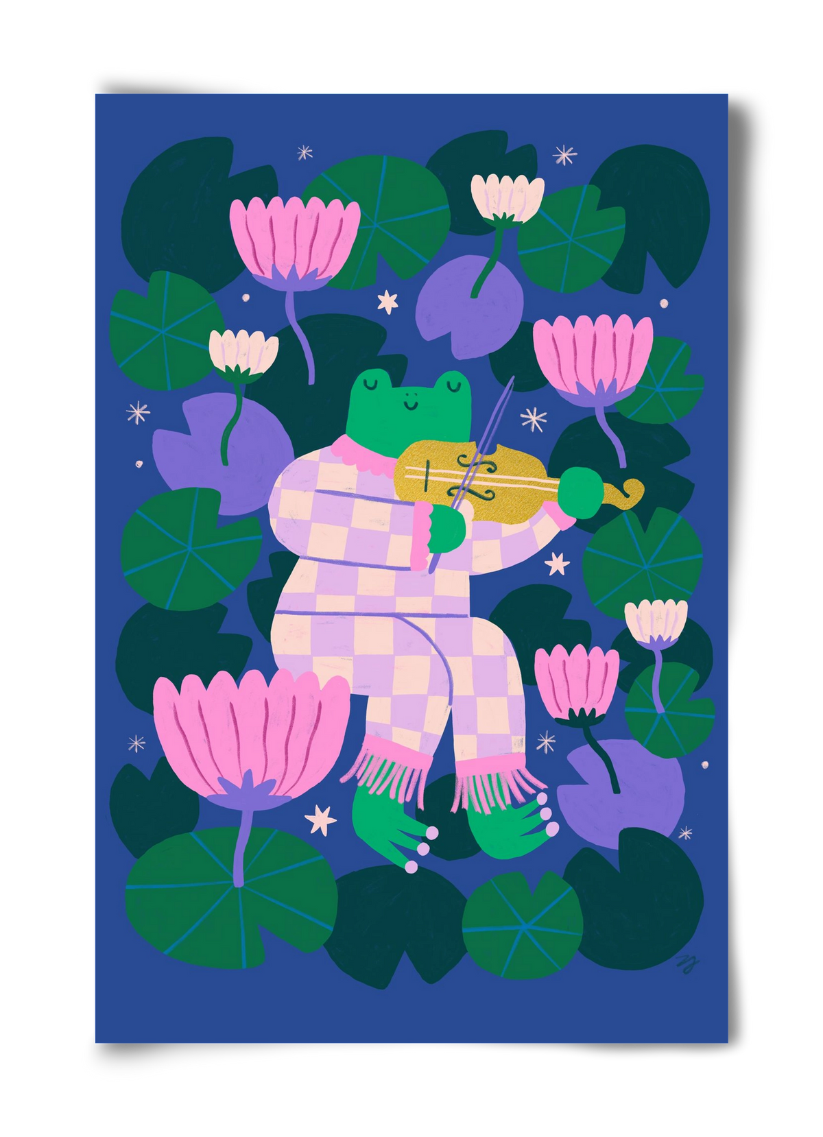 Frog Music, 40x60 cm, Keret nélkül