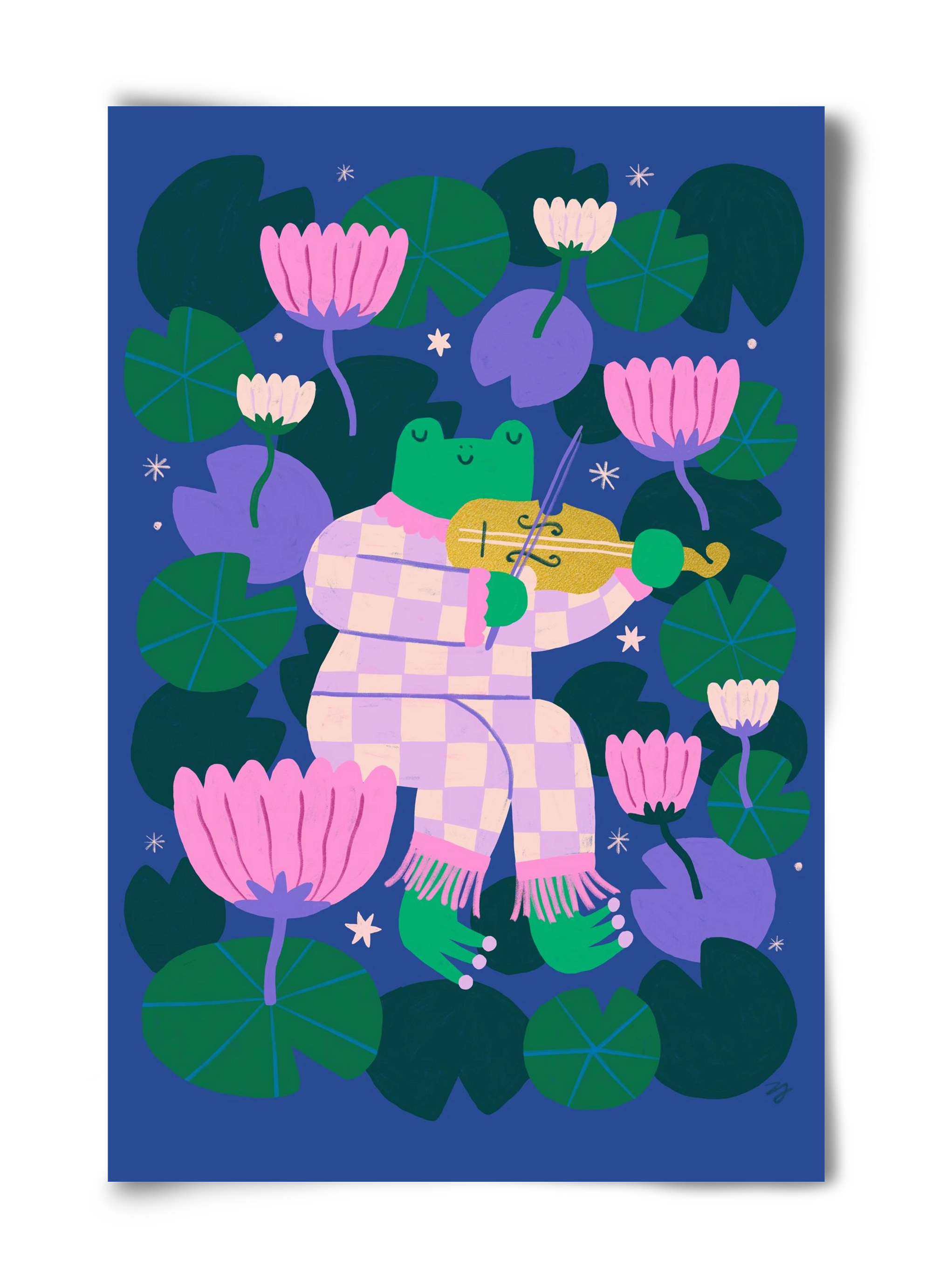 Frog Music, 40x60 cm, Keret nélkül